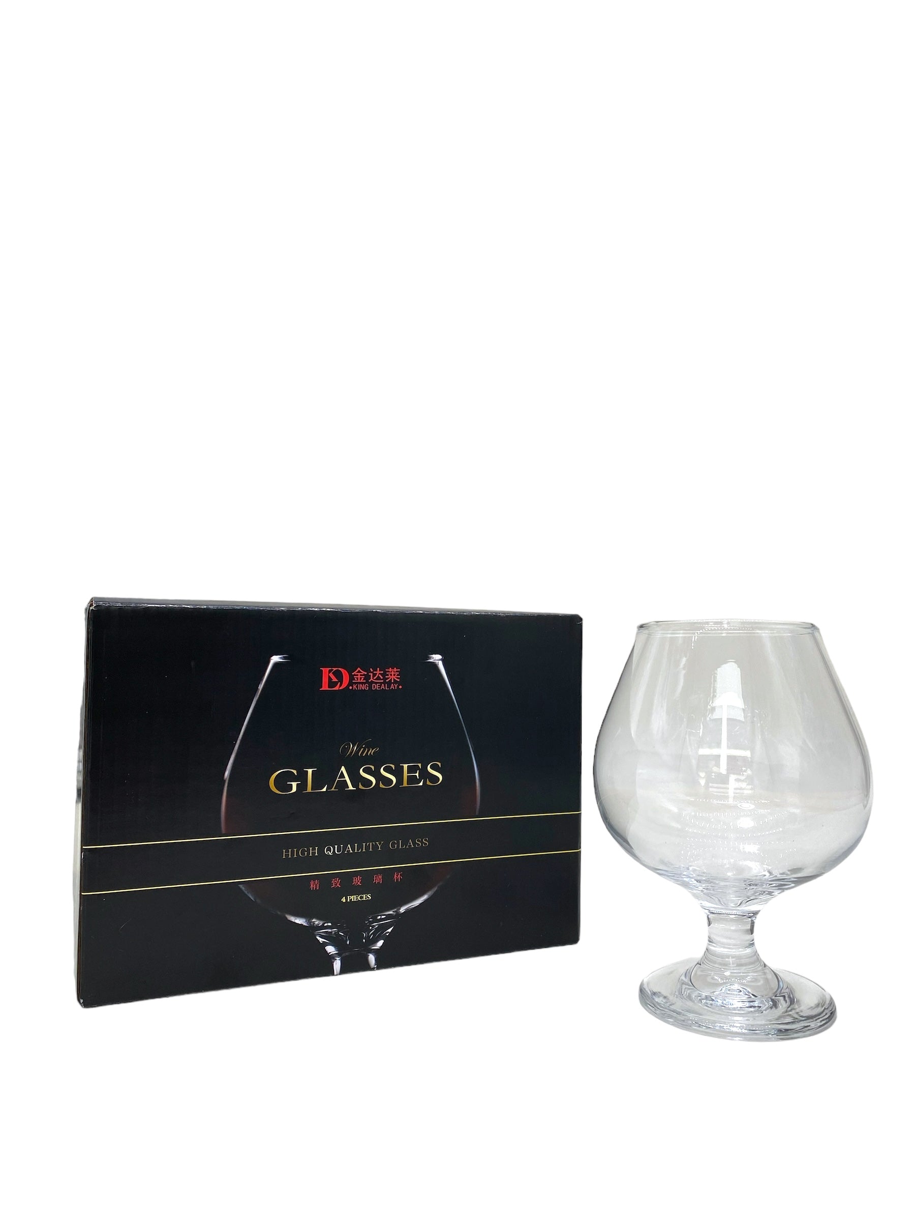 6-Piece Premium Cognac Glass Set - Elegant Snifter Glasses for Brandy, Whiskey & Liquor - Perfect for Home Bar, Gifts & Entertaining