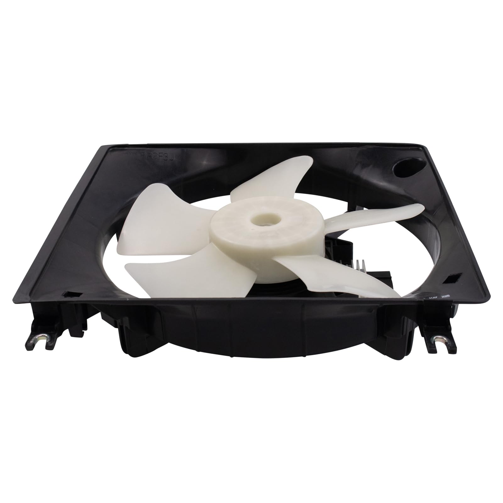 TRQ Radiator Cooling Fan Assembly for 2001-2005 Chrysler Sebring, Dodge Stratus, 2000-2005 Mitsubishi Eclipse - CH3115161 MI3115107 Replacement Part - Perfect for Engine Cooling & Overheating Prevention