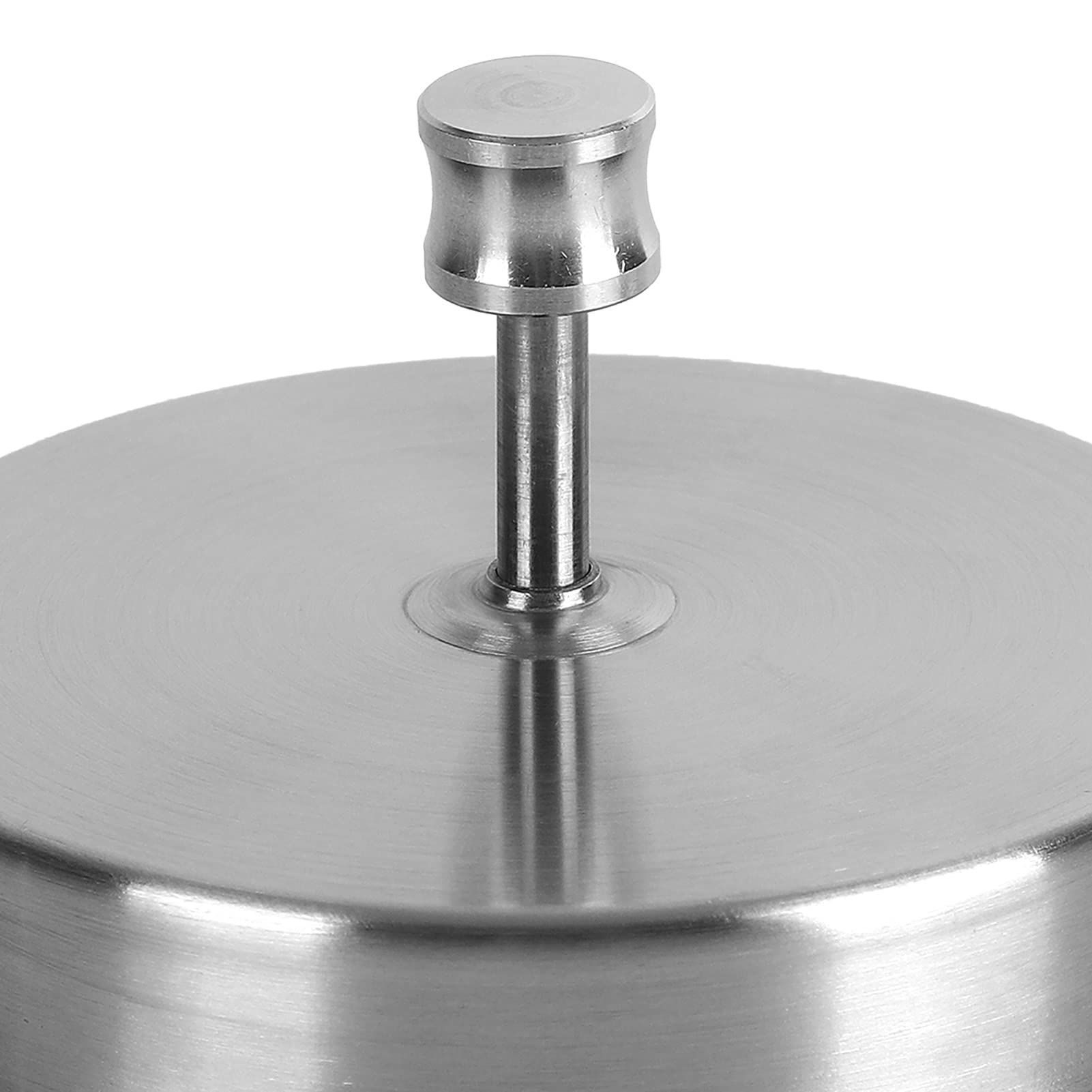 Stainless Steel Hamburger Press & Patty Smasher with Adjustable Handle - Perfect for BBQ Grill, Backyard Cookouts & Restaurant Burger Making