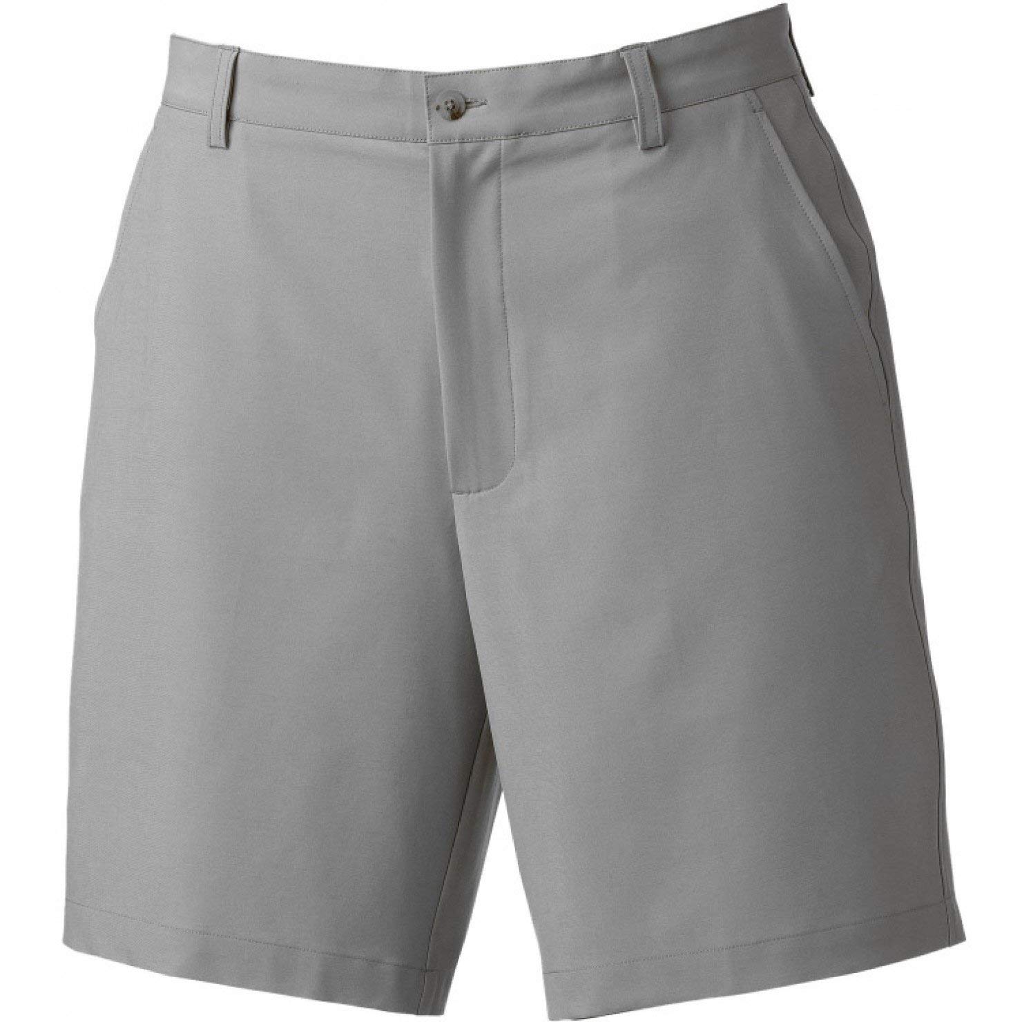 FootJoy Performance Grey Men's Golf Shorts - Size 36 | Comfortable & Breathable for Golfing & Casual Wear