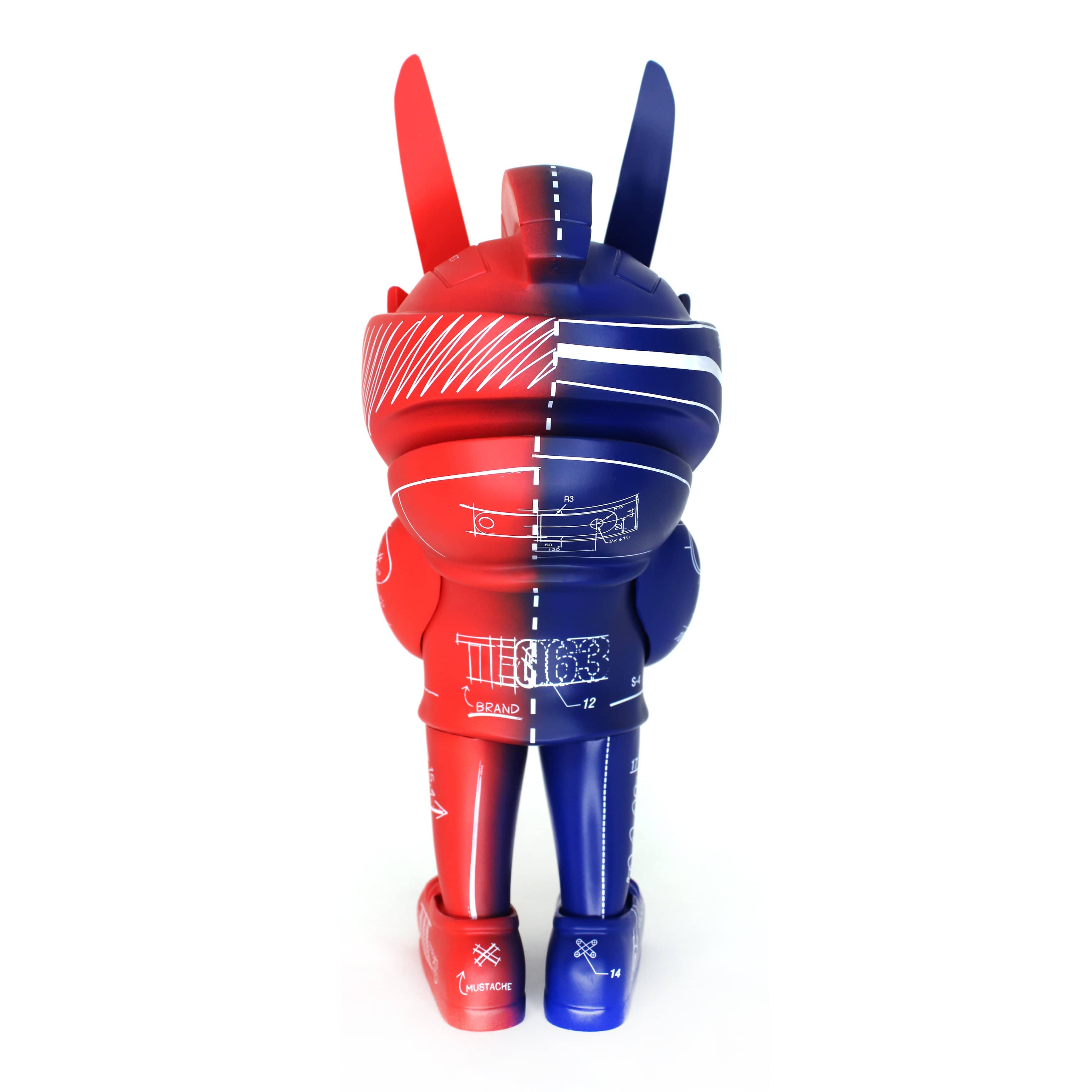 Project Retro MEGA TEQ 63 Martian Toys x Sergio Mancini x Quiccs IamRetro Exclusive Collectible Action Figure - Perfect for Display, Gift Giving, and Pop Culture Enthusiasts