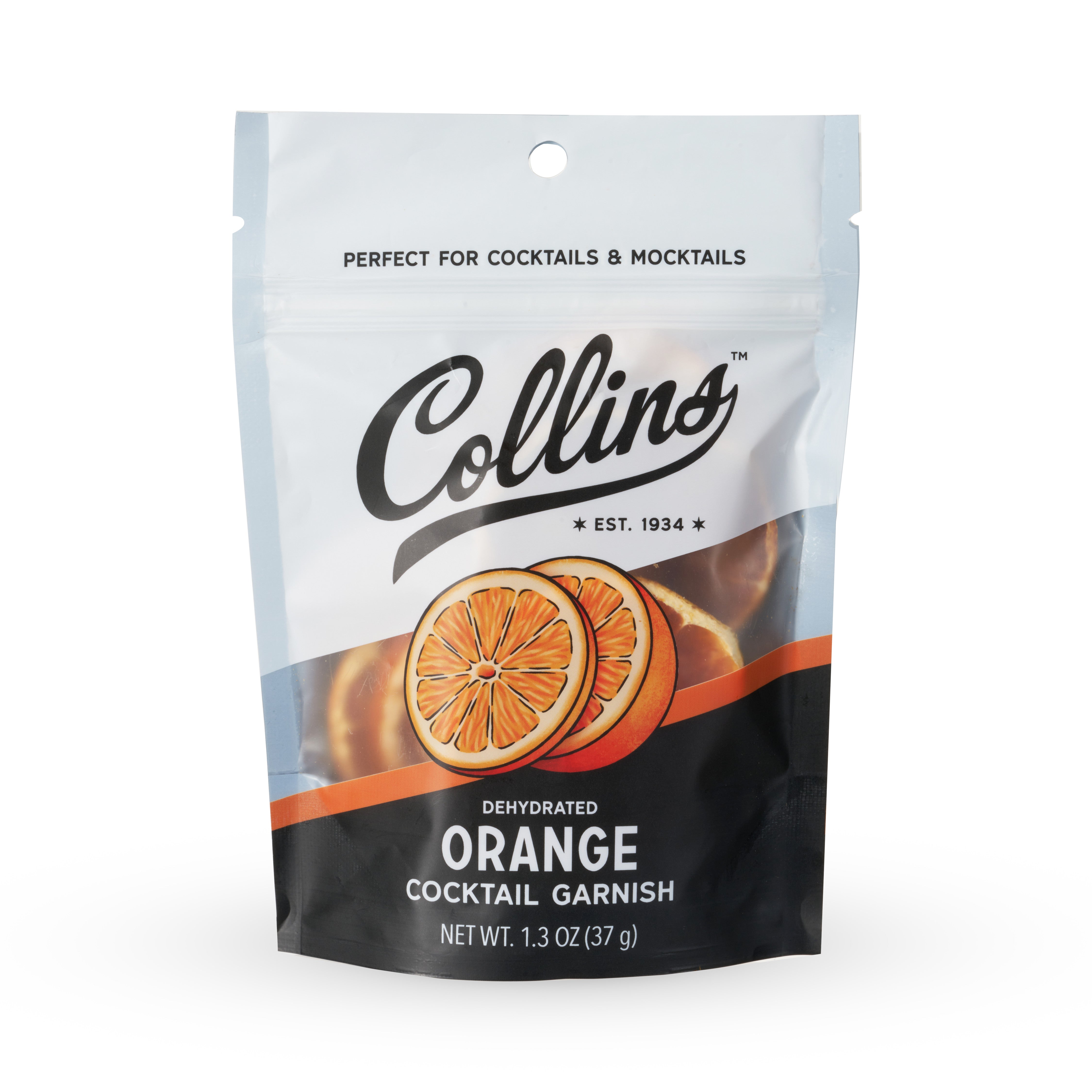 Dehydrated Orange Slices for Cocktails - 1.3 oz Dried Citrus Garnish for Drinks, Mocktails & Baking | Perfect for Home Bars, Party Decor & Gift Ideas