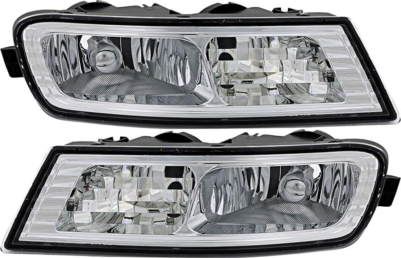 Acura MDX Fog Lights Replacement Set - Compatible with 2010 2011 2012 2013 Models - Driver & Passenger Side - Perfect for Night Driving and Foggy Conditions