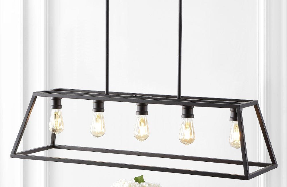 Vintage Adjustable Farmhouse LED Pendant Light - 38