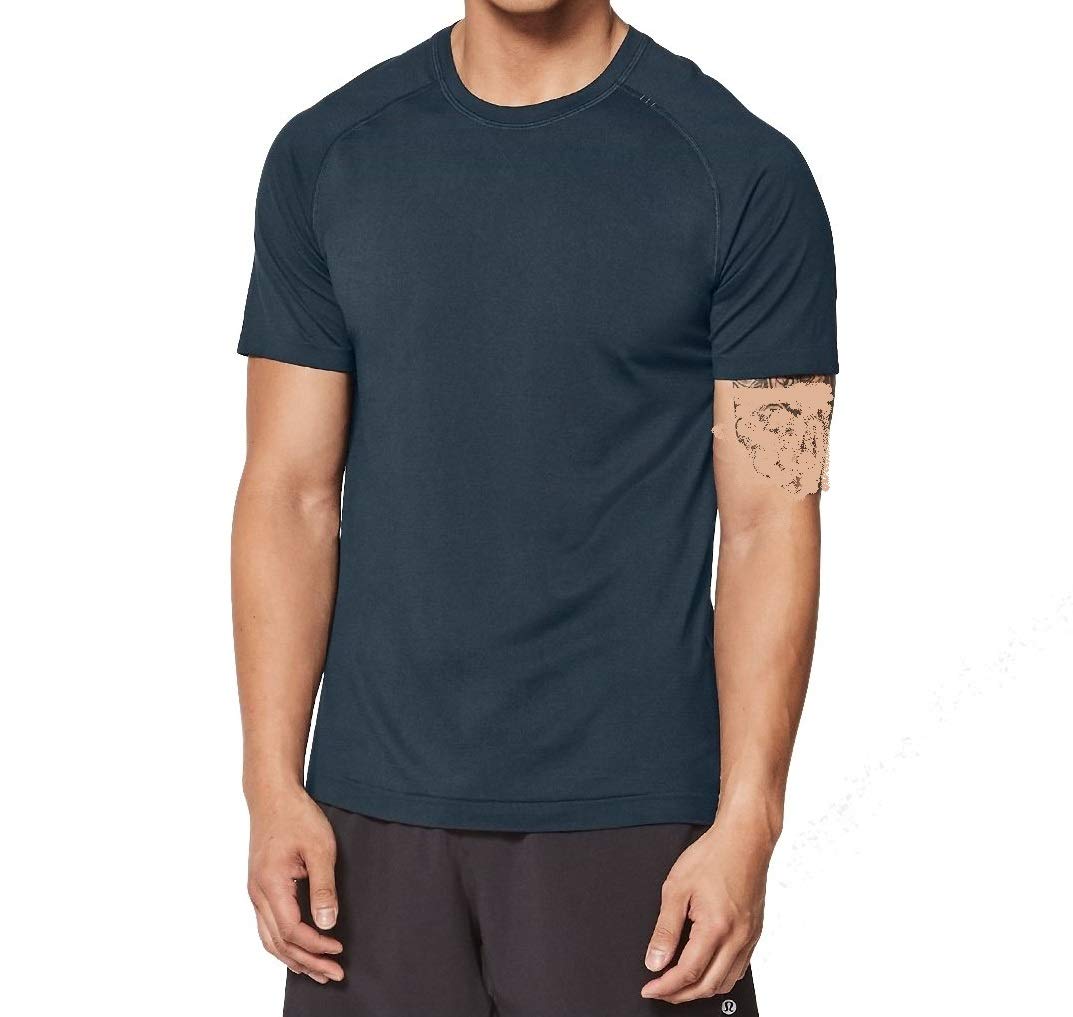lululemon Men's Metal Vent Tech Short Sleeve Shirt - Moisture Wicking Workout Top for Running, Gym & Training - Lightweight & Breathable Activewear