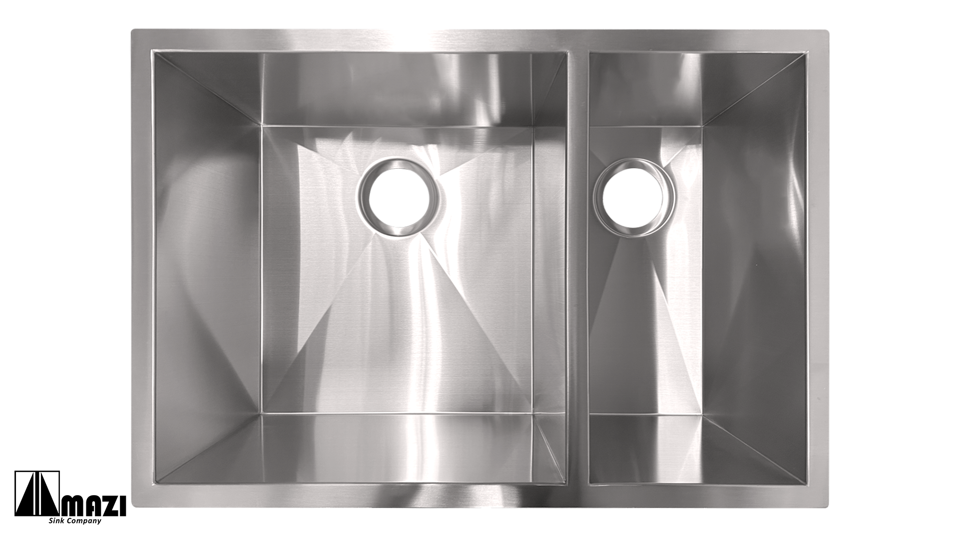 Premium Stainless Steel Handmade Kitchen Sink HBO2920L - Durable 16 Gauge Undermount Sink for Modern Kitchens | Perfect for Cooking, Washing Dishes & Food Prep