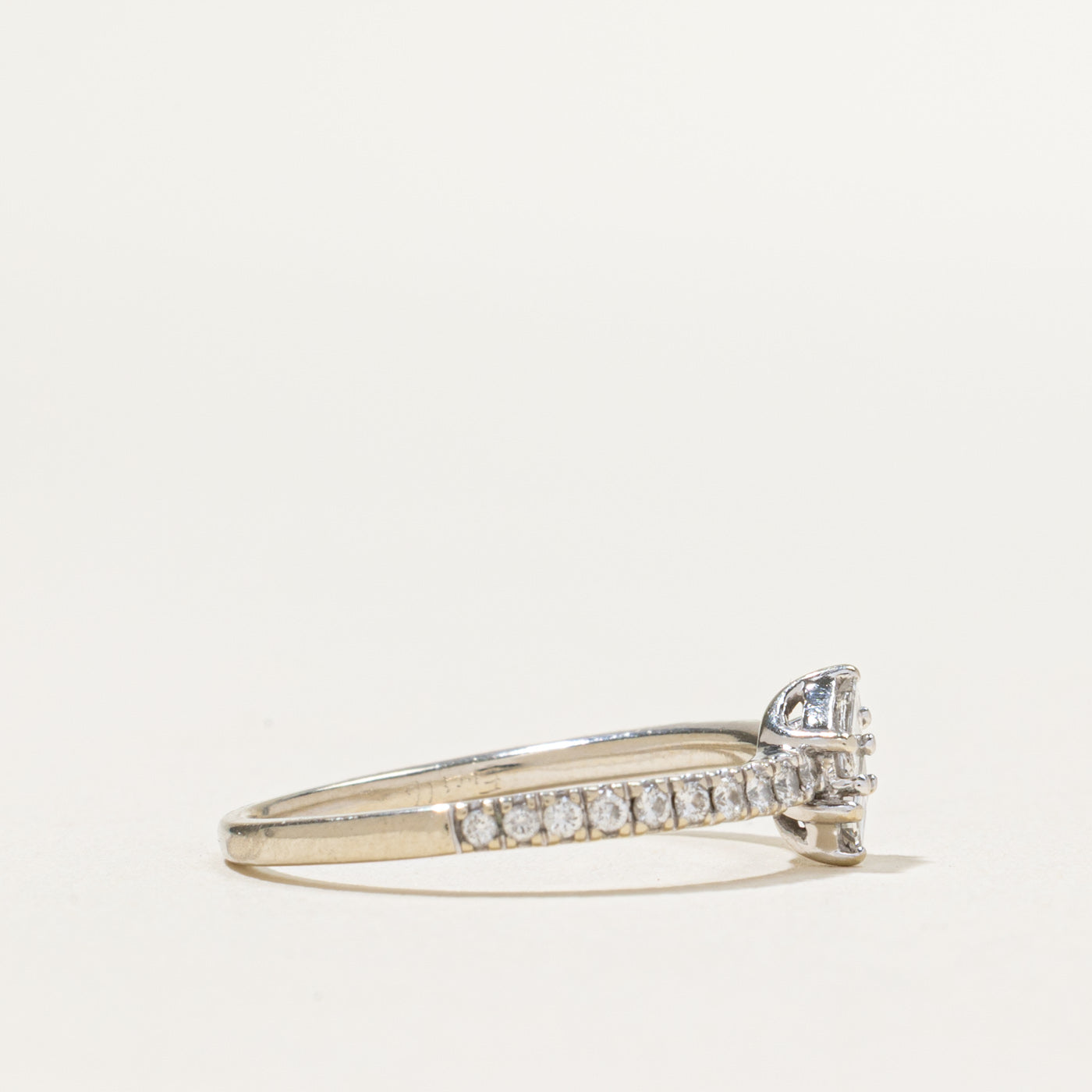 Elegant 0.46ctw Double Baguette Diamond Ring - Size 6 | Perfect for Engagement, Anniversary & Special Occasions