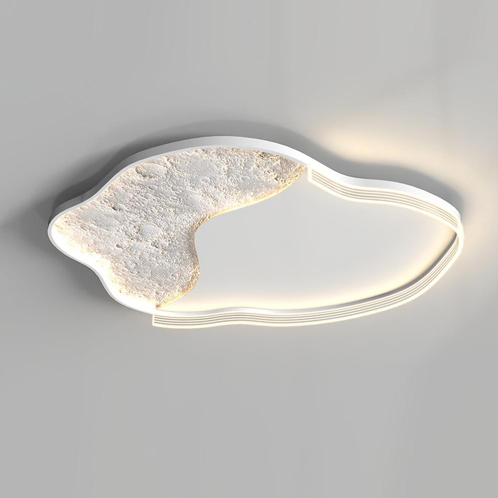 Lunar LED Ceiling Lamp - Modern Moon Phase Light Fixture for Bedroom, Living Room & Nursery - Energy Efficient Dimmable Ambient Lighting for Home Decor