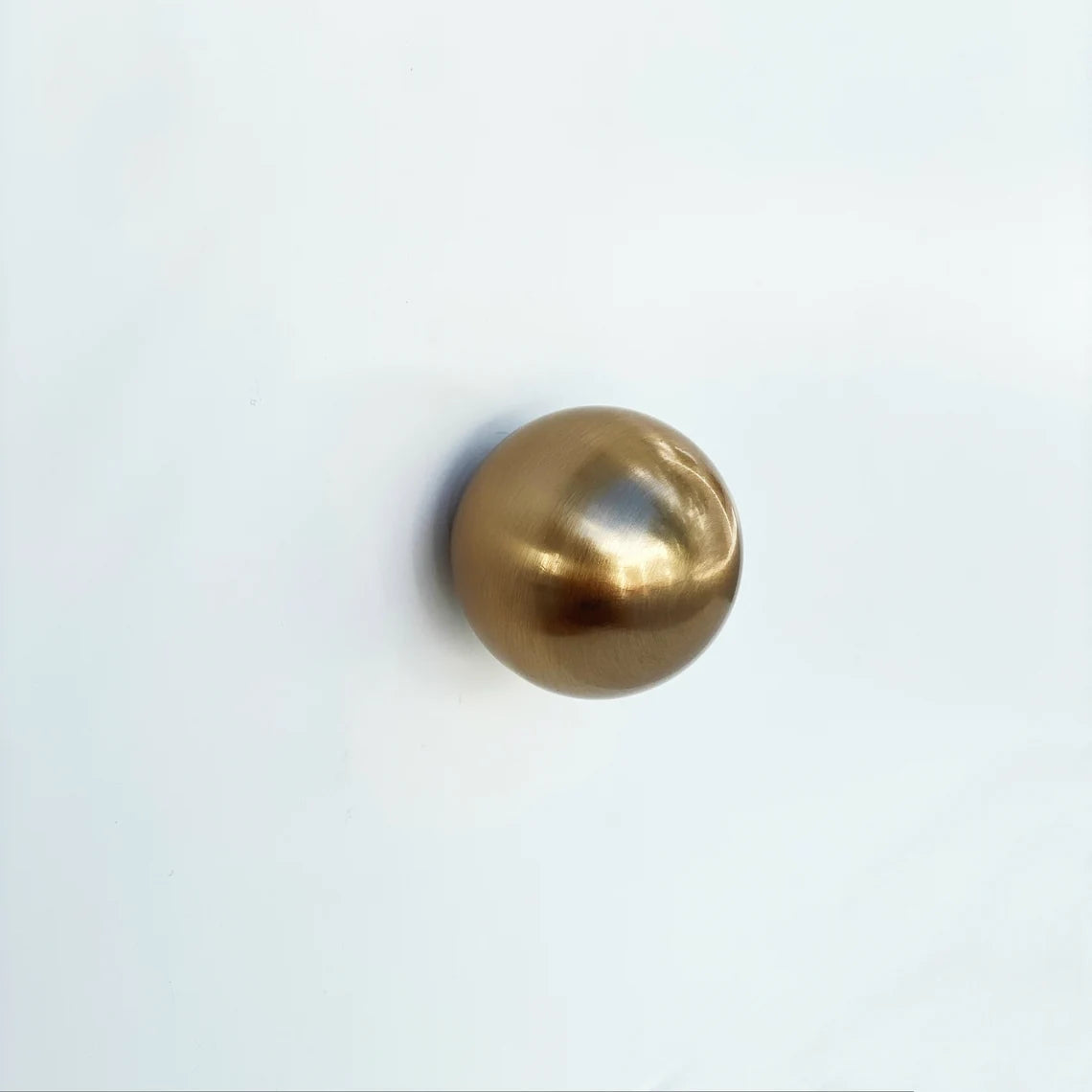 Elegant Champagne Bronze 'Kira' Large Ball Knob and Cup Pull - Premium Cabinet Hardware for Kitchen Cabinets, Dressers & Furniture Drawers