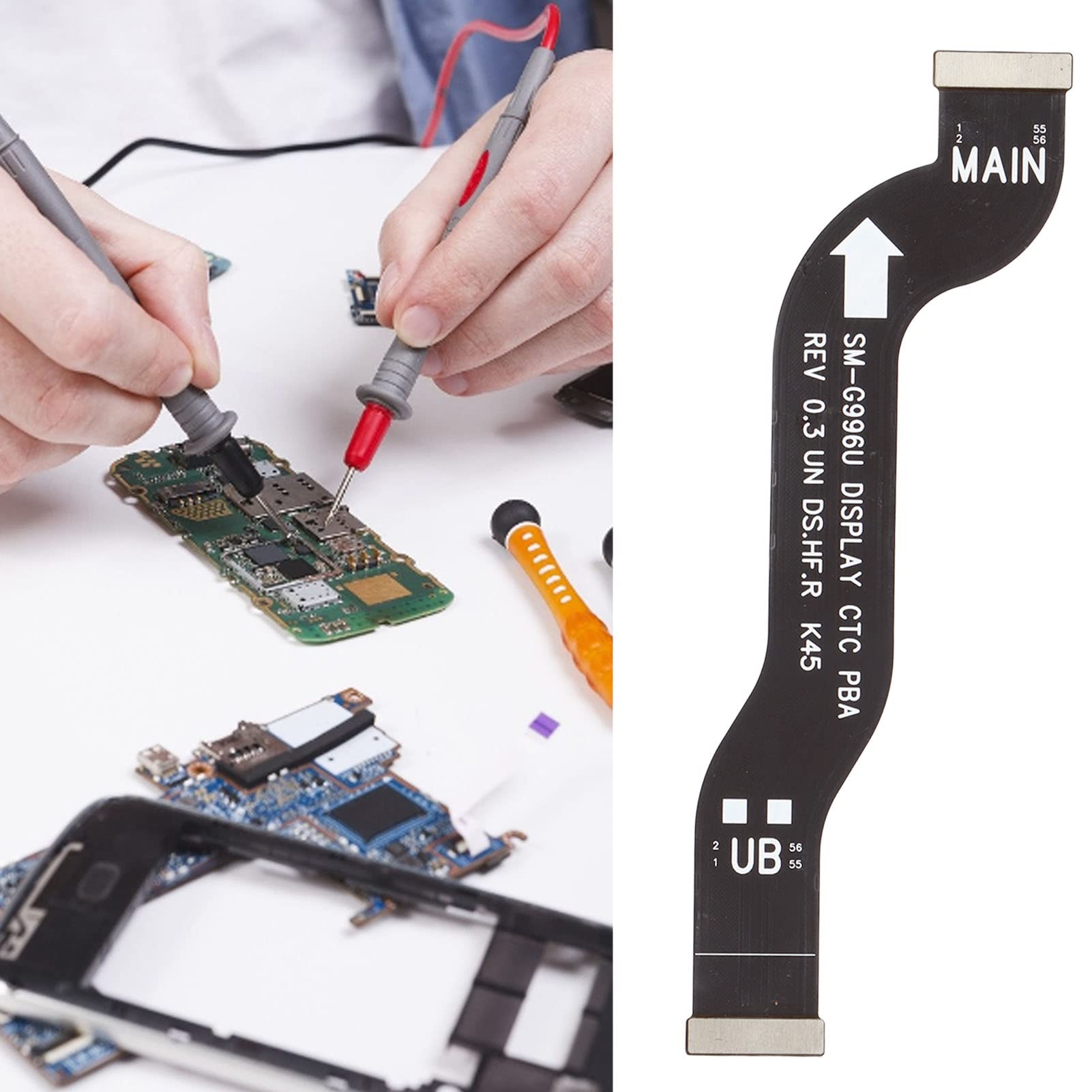 Ubervia® Lightweight Mobile Phone Motherboard Flex Cable - Durable Phone Flex Cable for Enhanced Performance in DIY Phone Repairs