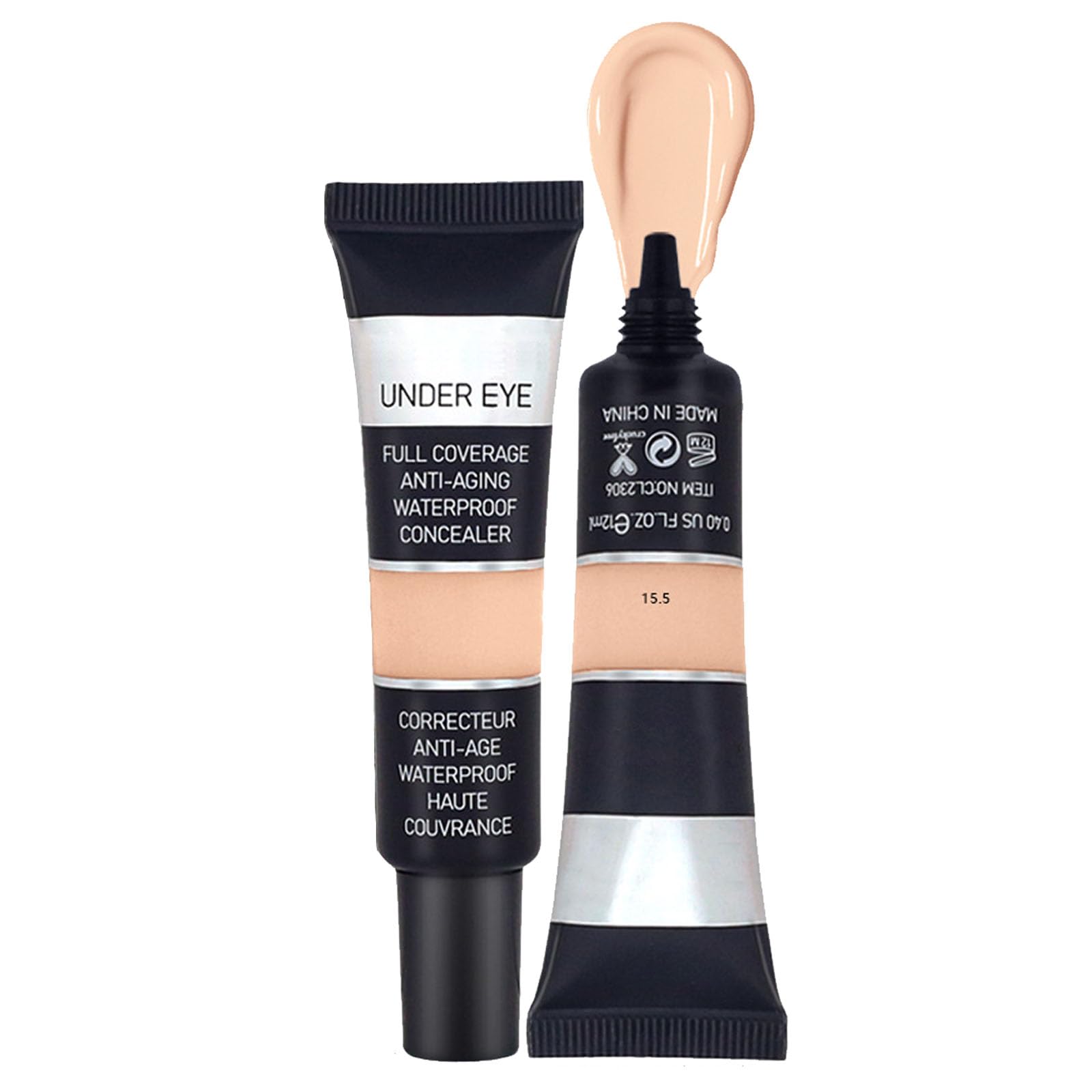 Best Under Eye Concealer for Dark Circles & Spots - Full Coverage Liquid Concealer with Matte Finish | Hydrating, Long Lasting & Waterproof | Travel Size | Perfect for Daily Makeup, Office & Night Out