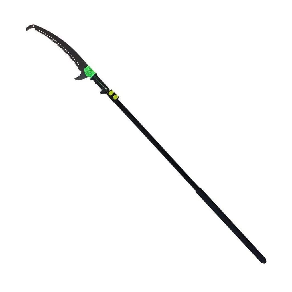Extendable 18FT Telescopic Pole Saw - 5.4M Pruning Tree Trimmer with Curved Blade for Cutting Branches, Trimming Leaves & Fruit Trees - Perfect for Landscaping, Gardening & Yard Maintenance Tools