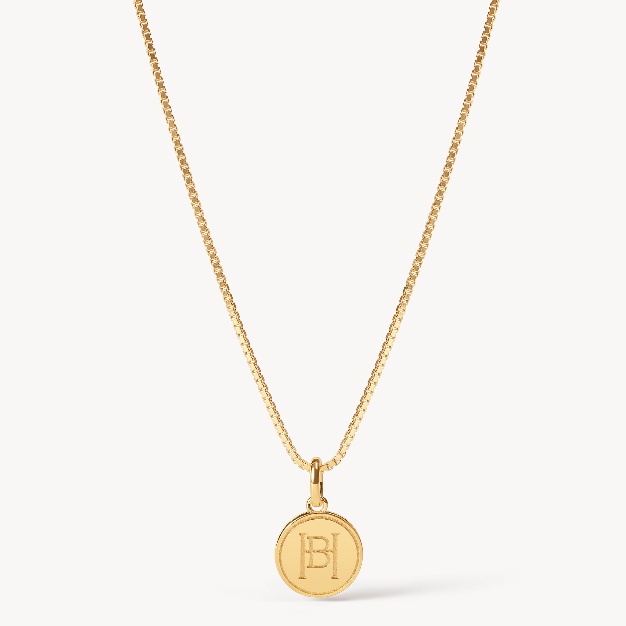 Minnesota Frost Hillberg & Berk Gold Medallion Necklace - Elegant Jewelry for Women, Gift for Her, Birthday & Anniversary Present, Perfect for Special Occasions & Everyday Wear