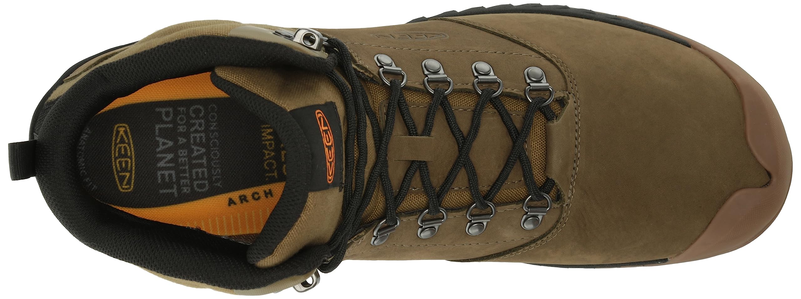 KEEN Men's Nxis Explore Mid Height Waterproof Hiking Boots - Lightweight & Fast Packing for Outdoor Adventures, Trail Running & Camping
