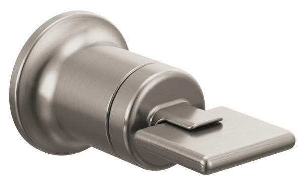 Brizo Allaria Single Handle Wall Mount Bathroom Faucet Knob - Luxe Nickel HK5867 NK | Perfect for Modern Bathroom & Powder Room Upgrades