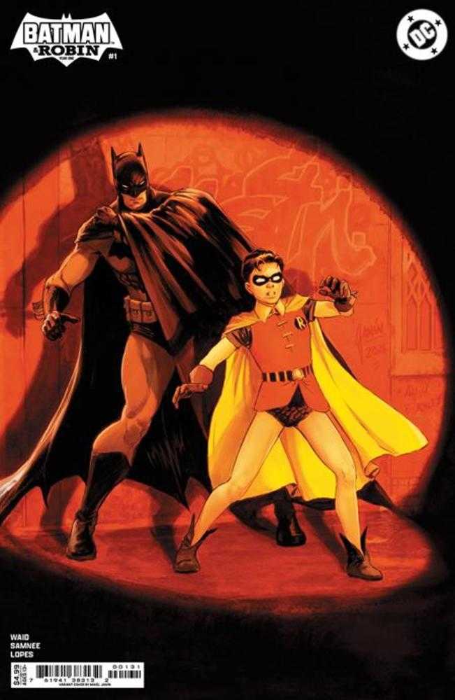 Batman And Robin Year One #1 (Of 12) Cover B Mikel Janin Card Stock Variant - DC Comics Graphic Novel for Collectors & Fans - Perfect for Display, Gifts & Comic Book Collections