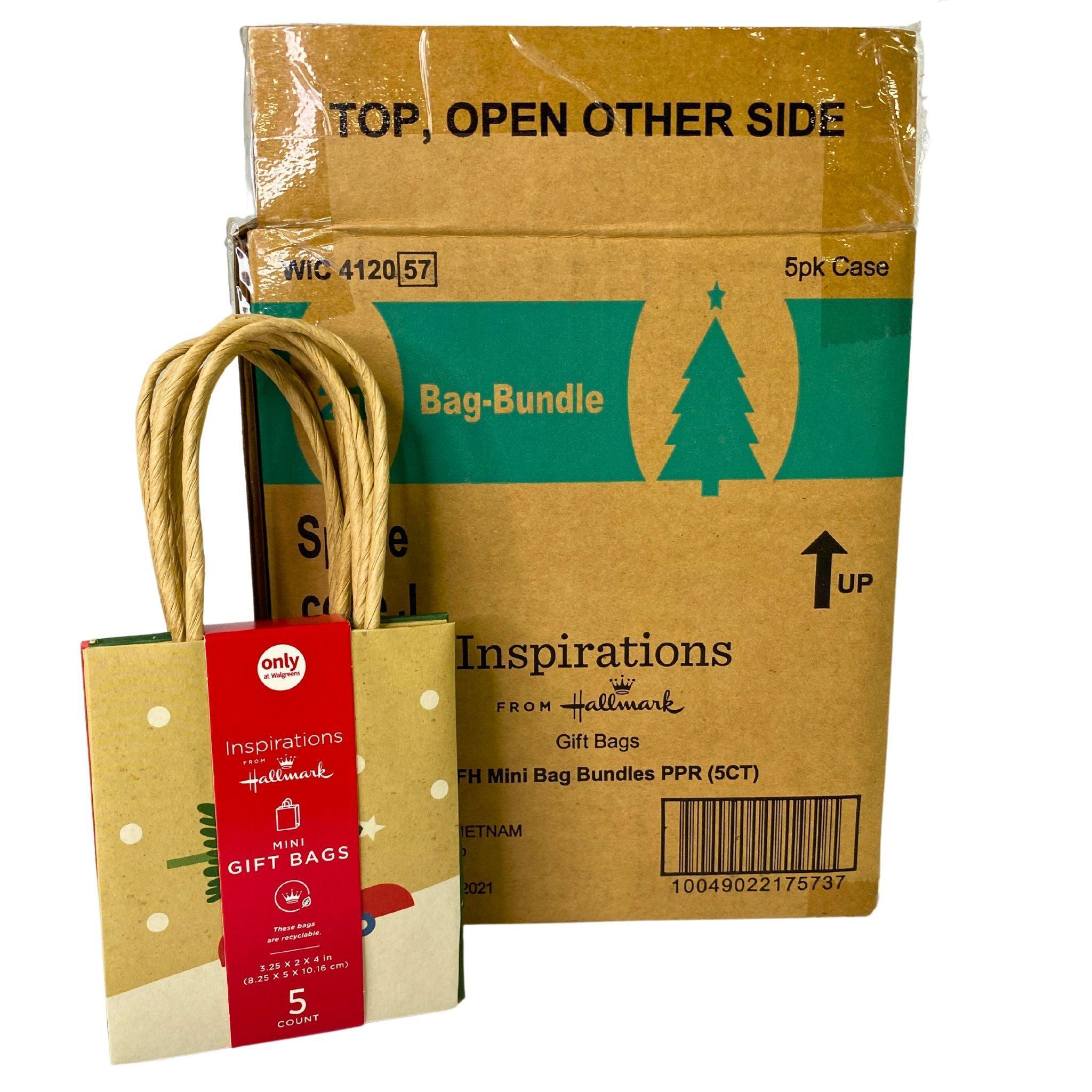 Hallmark Mini Gift Bags Bulk 150 Pcs - Small Party Favor Bags for Birthdays, Weddings, Baby Showers & Holidays - Premium PPR Material
