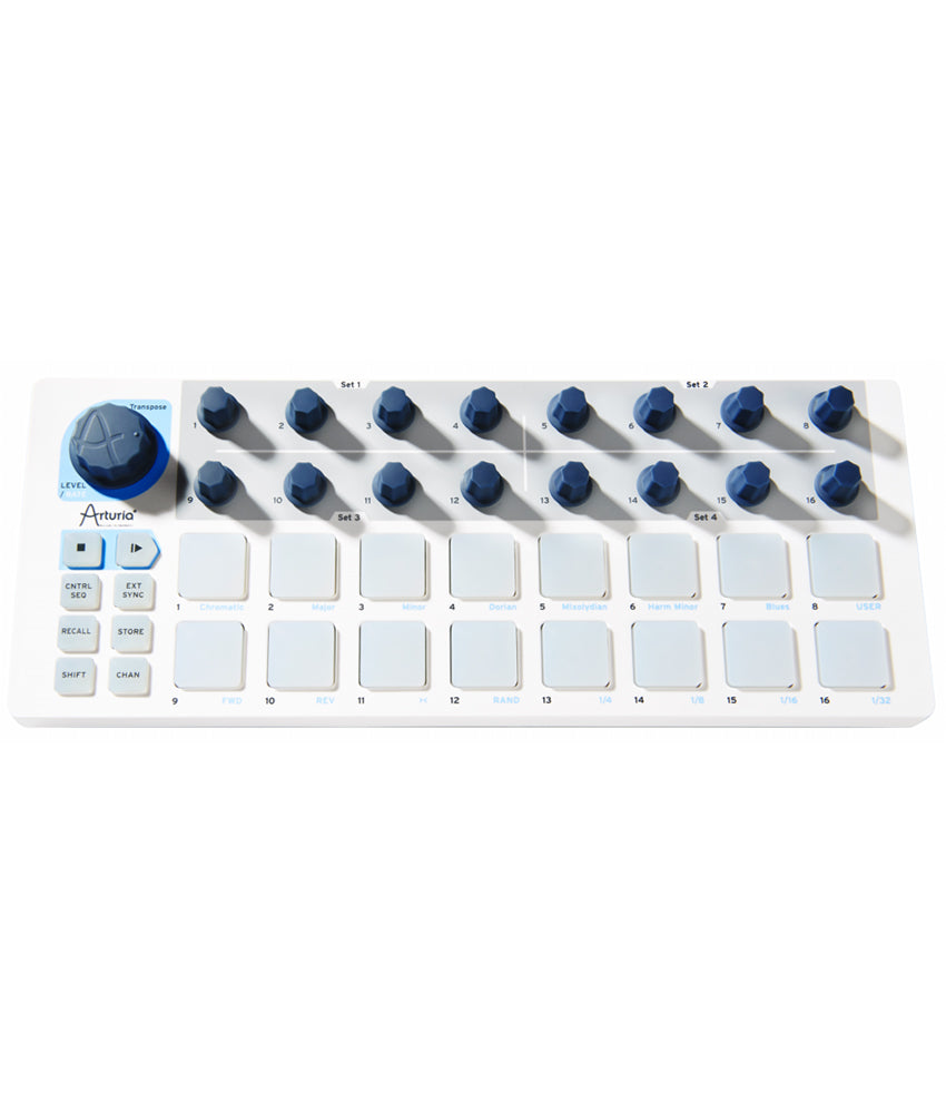 Arturia BeatStep Pro - MIDI Controller & CV/Gate Sequencer with 16 Pads for Music Production, Live Performance & Studio Recording