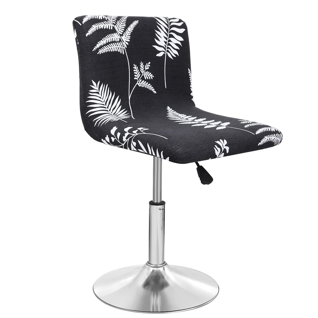 Stretch Slipcover Chair Protectors for Short Back Chairs & Bar Stools - Breathable Elastic Furniture Covers (15 Colors) - Perfect for Dining Room, Kitchen, Office & Outdoor Use