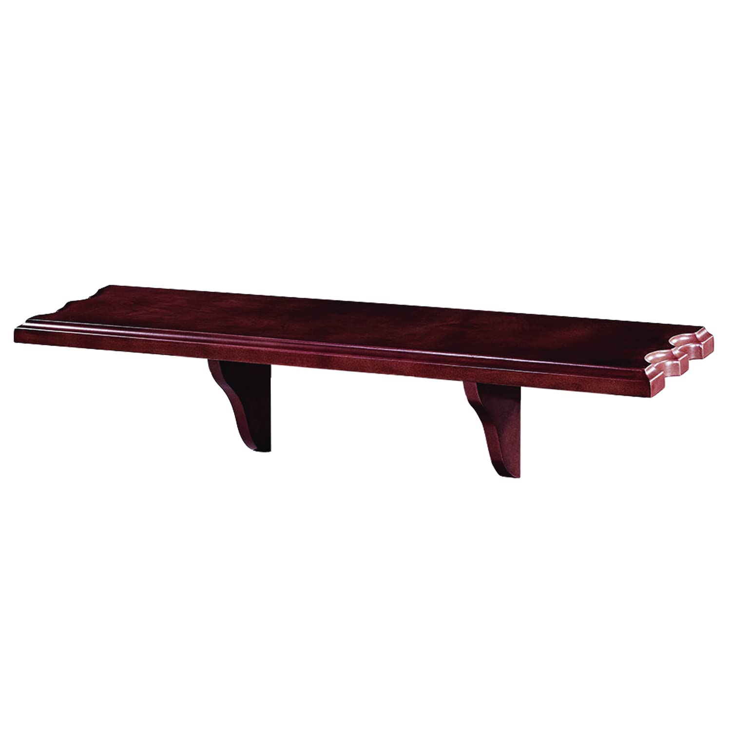 RAM Game Room Wall Shelf, English Tudor - Elegant Storage for Your Home