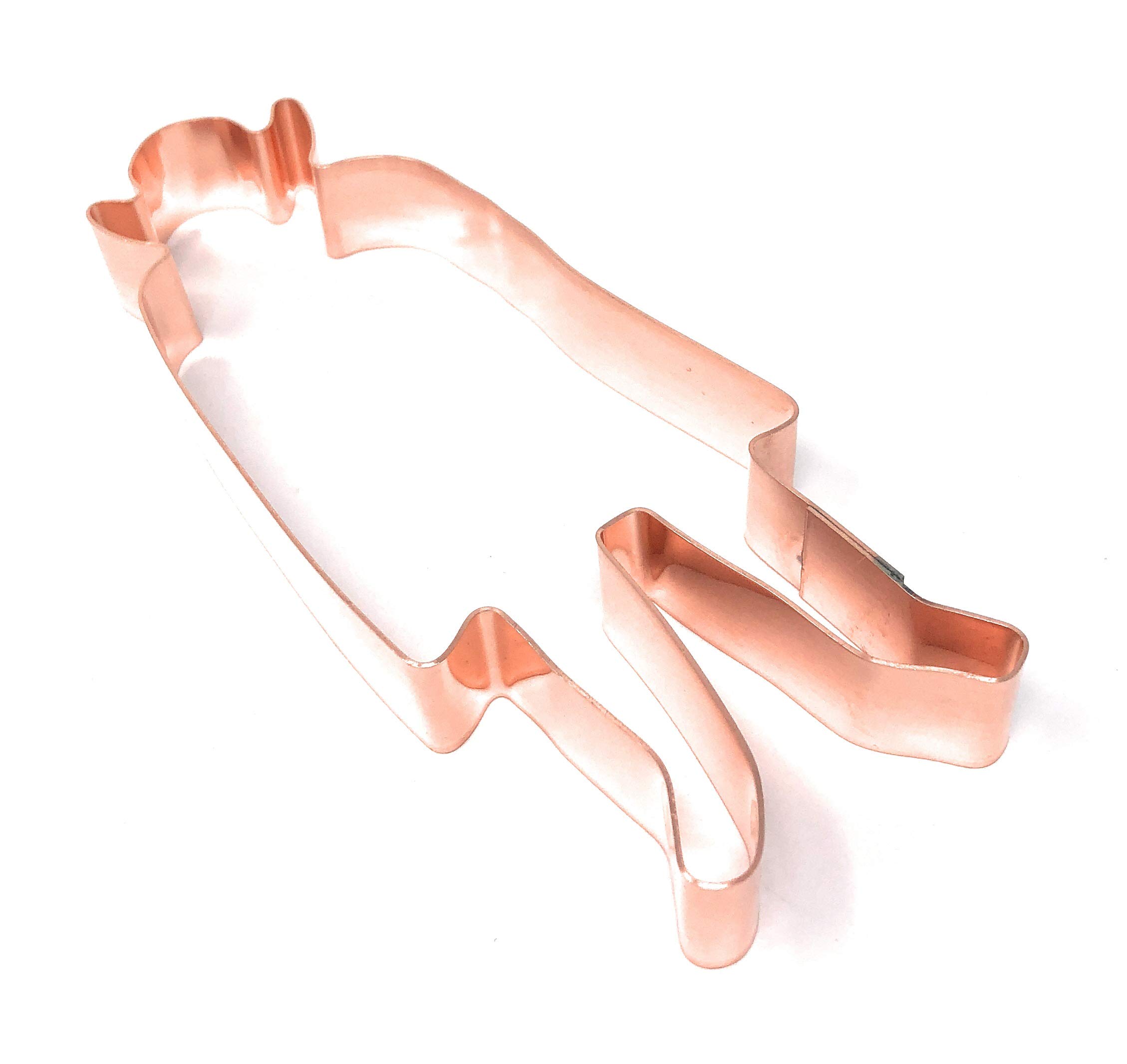 Vampire with Cape Halloween Copper Cookie Cutter - Spooky Cookie Decorating for Halloween Parties, Baking Gifts & Holiday Treats