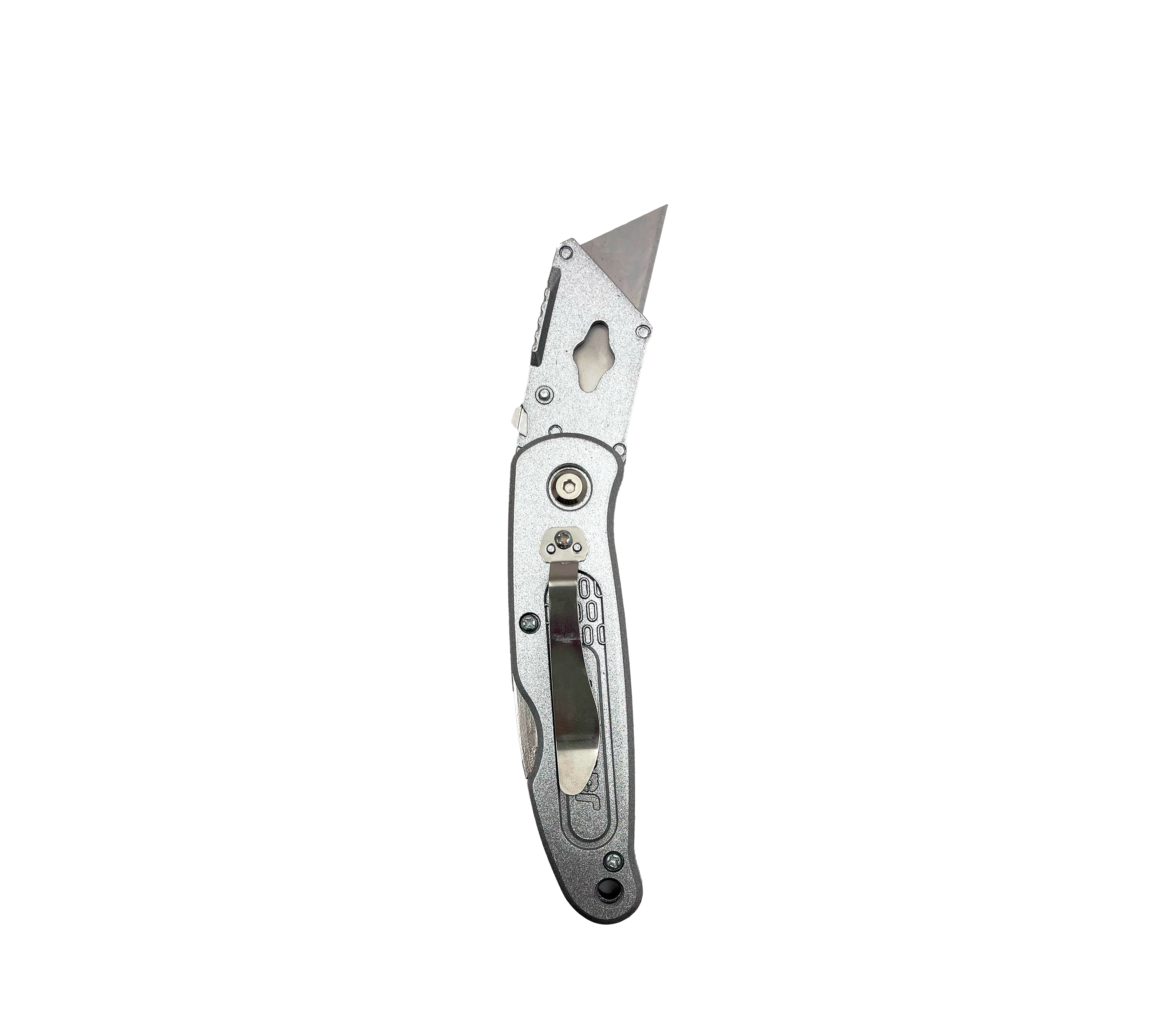 Jadever Exacto Industrial Utility Knife - 61mm x 19mm with 5 Blades - Heavy Duty Craft & Box Cutting Tool for Warehouse, Construction & DIY Projects