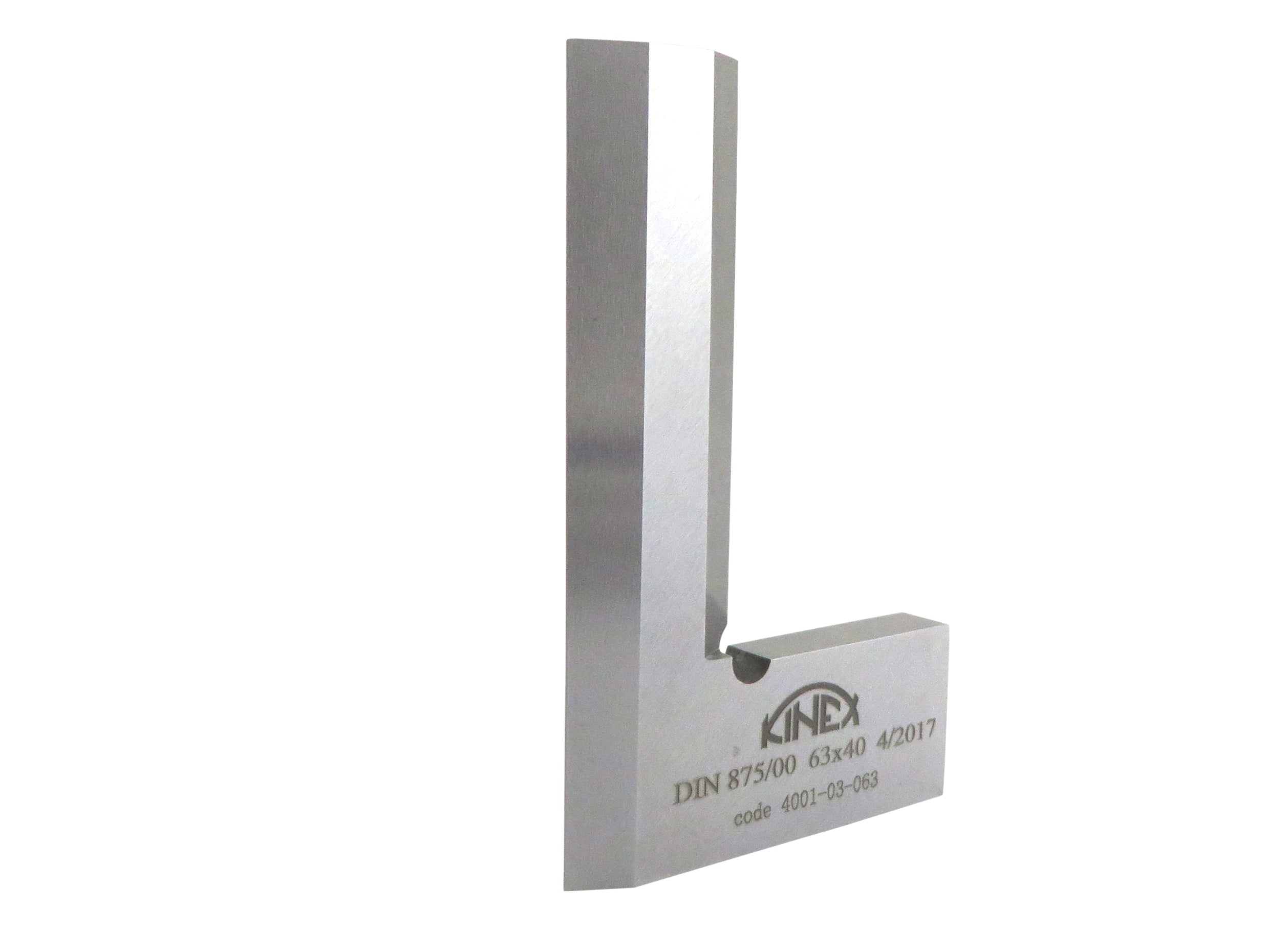 Precision DIN 875/00 Machinist Squares - Kinex Knife Edge Inspection Tools for Metalworking, Woodworking & Engineering Projects