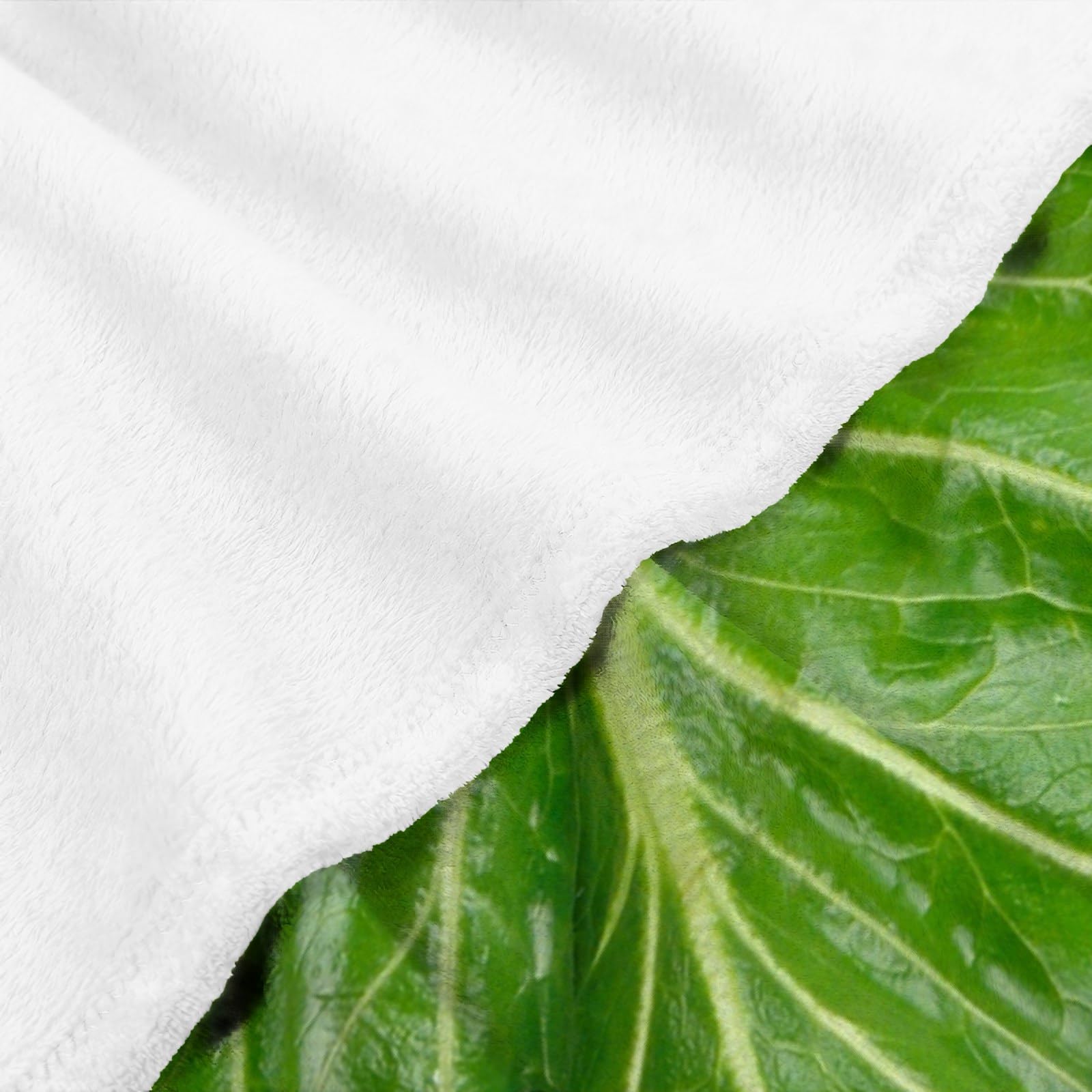 40x30 Inch Lettuce Blanket for Baby - Soft Fleece Cabbage Blanket, Funny Food Gift for Women & Kids, Cozy Summer & Fall Throw for Couch, Bed, Sofa - Perfect for Gifts, Lounging & Photo Props