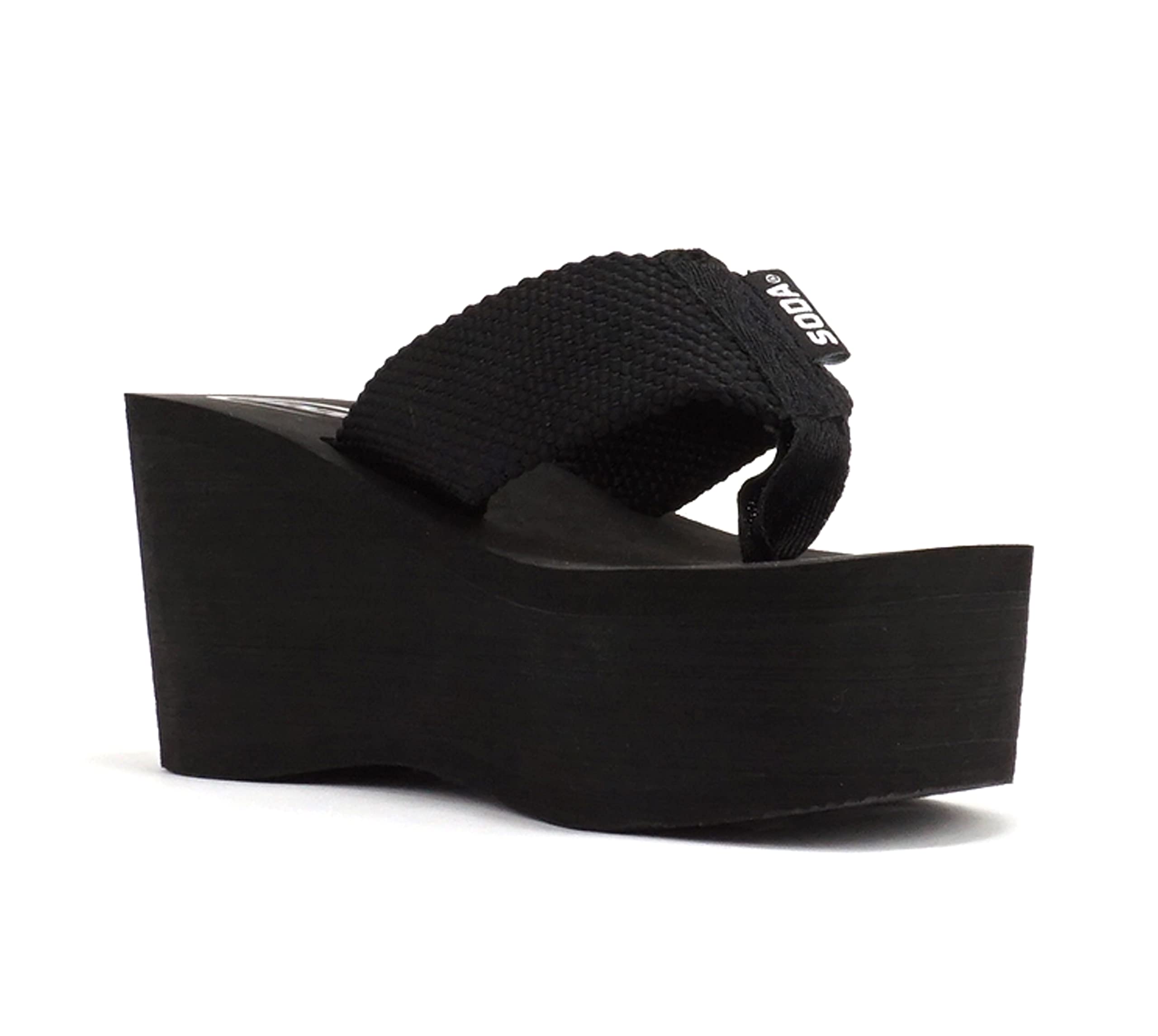Soda Oxley-S Women's EVA Flip Flops - Slip-On Platform Sandals with Arch Support | Lightweight & Comfortable Beach Shoes for Summer, Pool, Vacation & Casual Wear