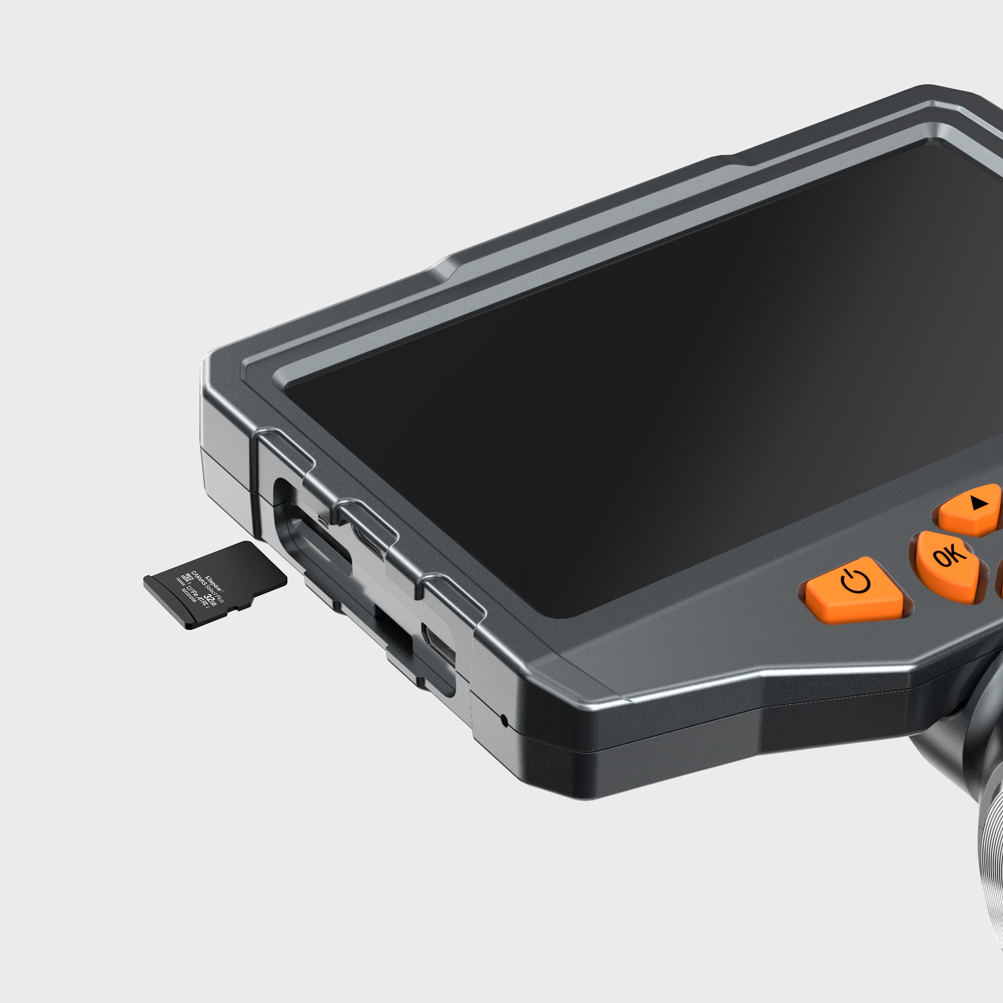 TD500 Articulating 8.5mm Single Lens Inspection Camera with LED Light - Waterproof Endoscope for Plumbing, HVAC, Automotive & Home Repairs - Perfect for Pipe Inspection, Engine Diagnostics & Hard-to-Reach Areas