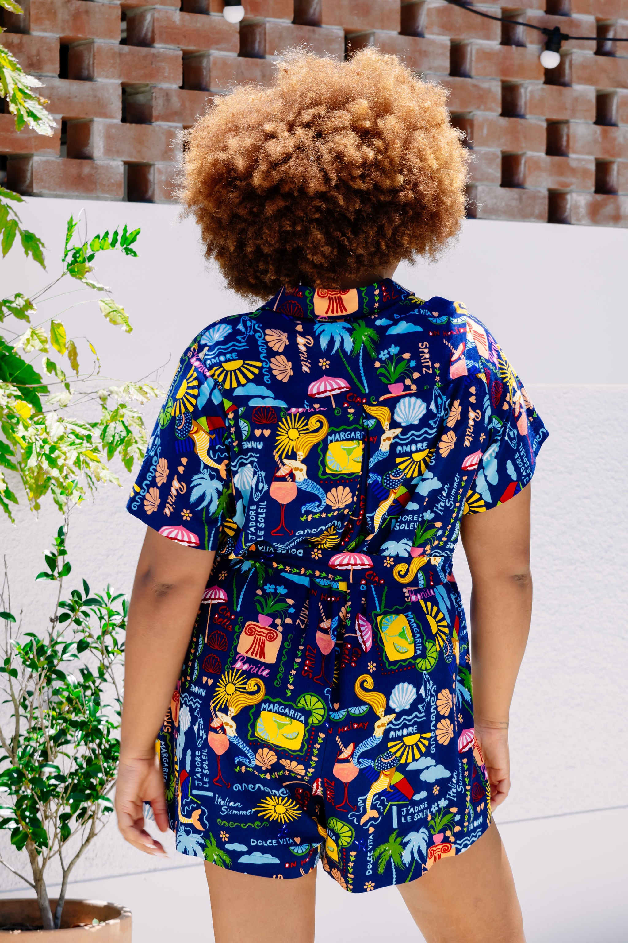 Giulia Playsuit - Stylish Euro Summer Romper Jumpsuit for Women | Perfect for Beach Vacations, Music Festivals & Summer Outings