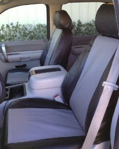 Premium Durafit CH23 Gray Velour Seat Covers for Chevy Suburban, Tahoe & GMC Yukon - Complete 3-Row Set (Front Buckets, 60/40 Middle Bench, 50/50 Rear Bench) | Waterproof & Custom Fit Car Seat Protectors for Family Road Trips & Daily Commuting