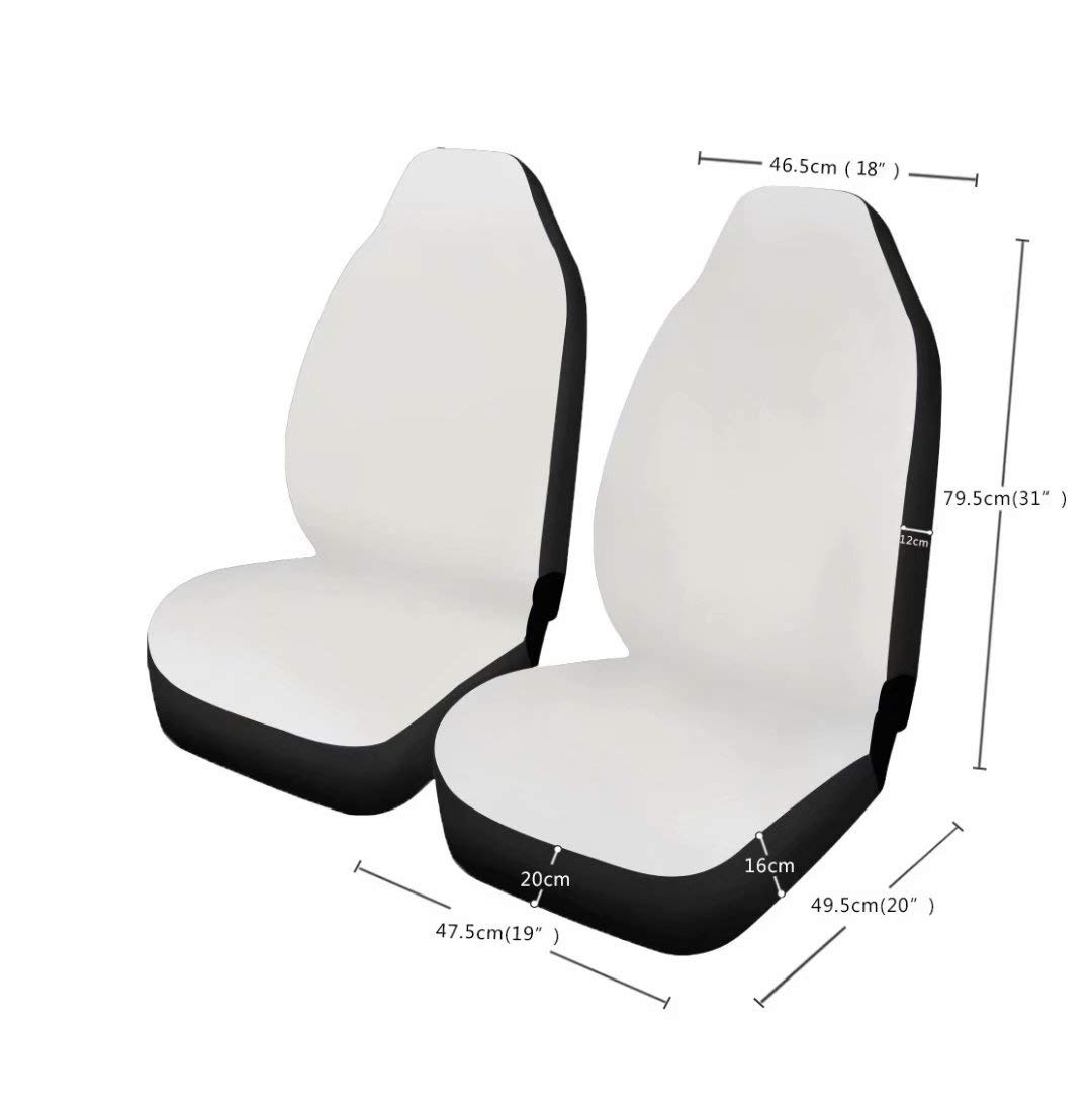 Dellukee 3D Universal Car Seat Covers - Lion Print 2-Piece Set for Most Cars, Trucks, SUVs & Vans | Waterproof & Anti-Slip Front Seat Protectors | Perfect for Daily Commute, Road Trips & Family Travel