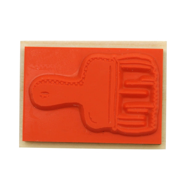 Beverly Companion Rubber Stamp - Small Brush for Scrapbooking, Card Making & DIY Crafts | High-Quality Rubber Stamps for Artists & Crafters