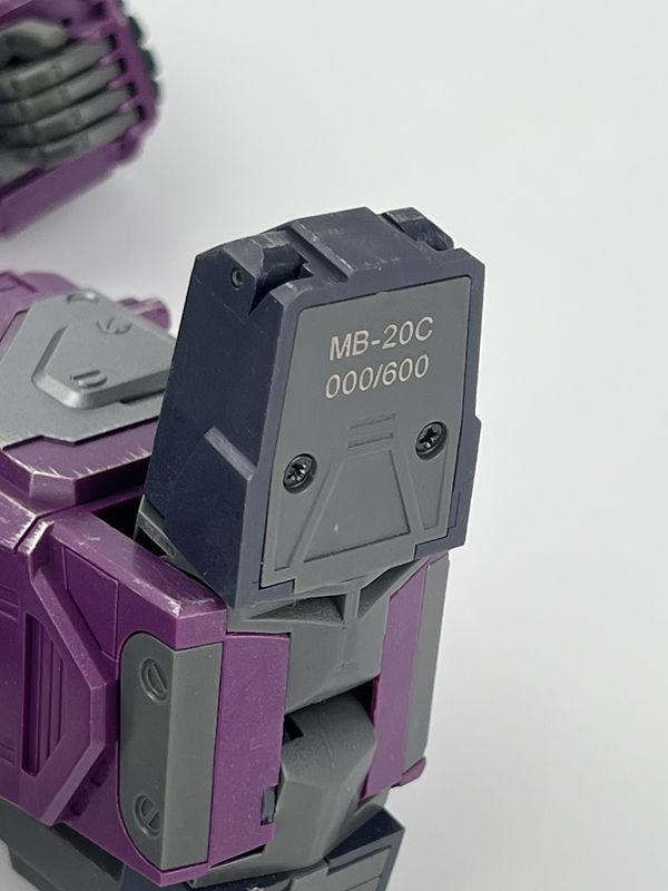 Fans Hobby Master Builder MB-20C Purple X Load Limited Edition Collectible Action Figure - Perfect for Display, Gifts, and Anime Enthusiasts
