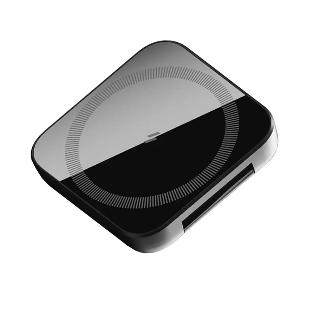 PowerSnap 2-in-1 MagSafe Wireless Charger for iPhone 15/14/13 & Apple Watch - Fast Magnetic Charging Stand for Home, Office & Travel