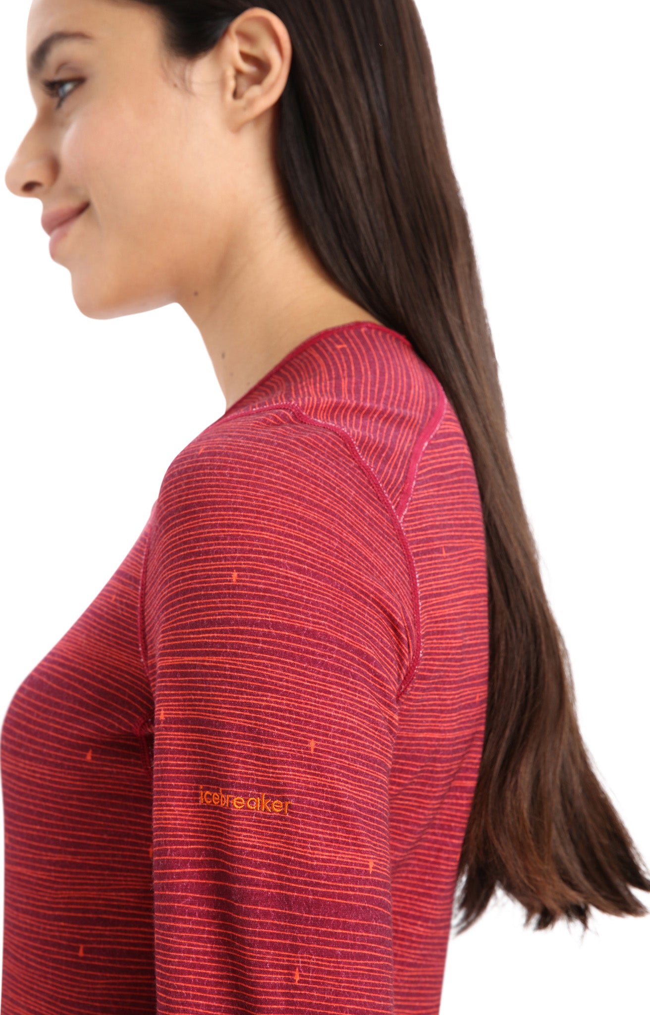 200 Oasis Women's Long Sleeve Crewe Base Layer Top - Thermal Underwear for Cold Weather, Hiking & Outdoor Activities