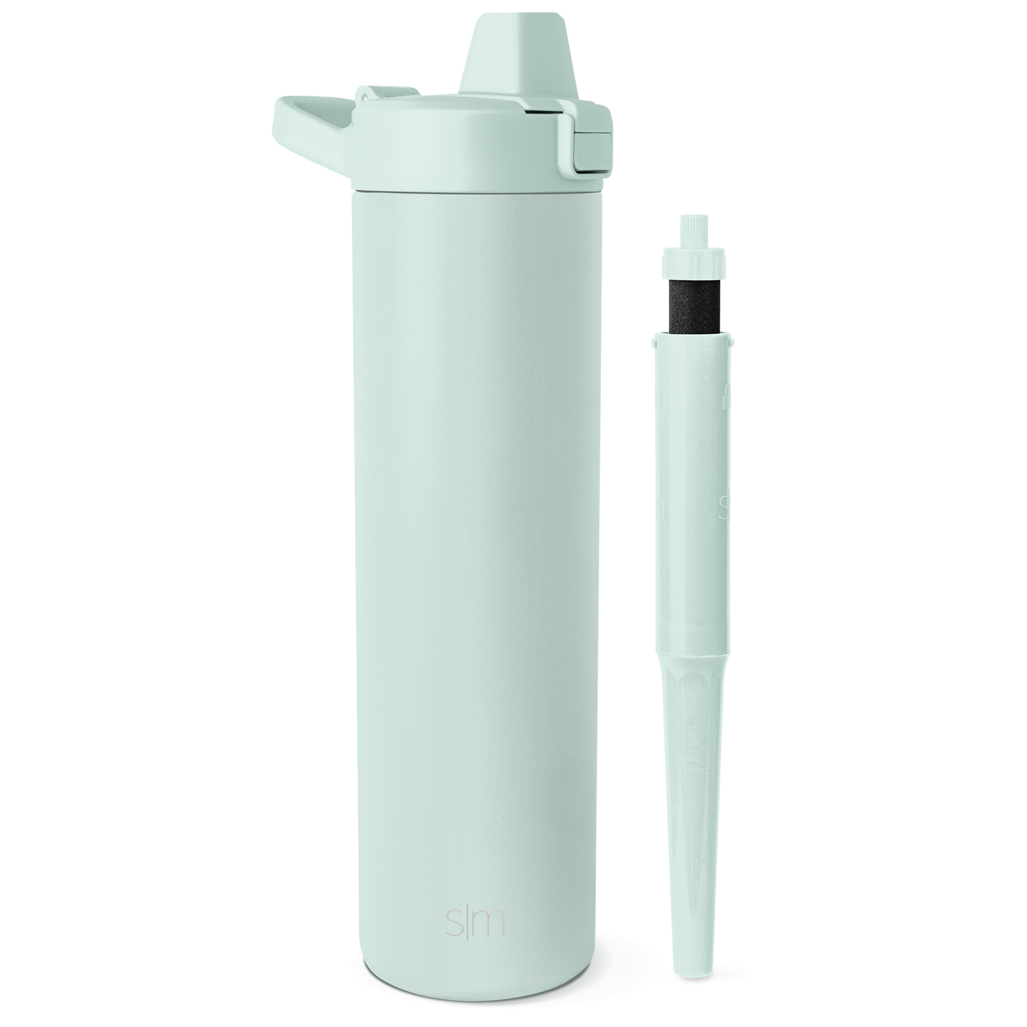 Stainless Steel Flip Straw Lid with Simple Filter - Perfect for Tumbler Cups, Water Bottles & Travel Mugs - BPA Free & Leak Proof Design