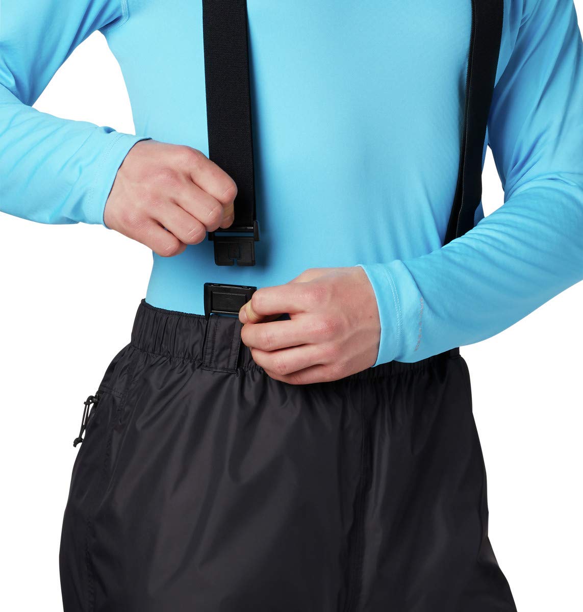 Columbia Men's PFG Storm™ Bib Pant - Waterproof Fishing Overalls for Outdoor & Work - Perfect for Fishing, Hunting, and Harsh Weather Conditions