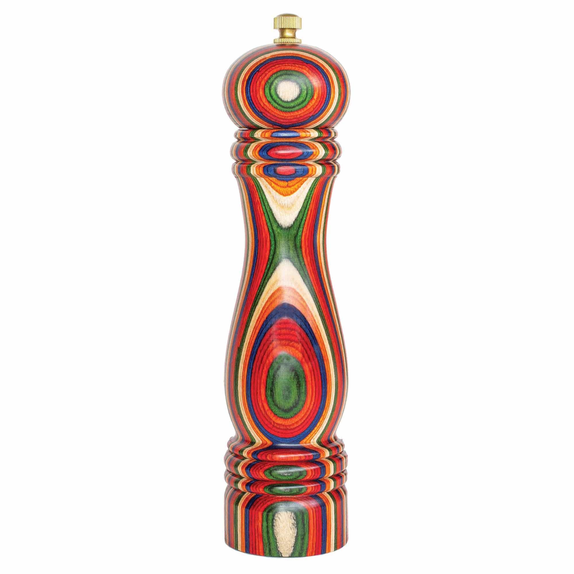 Baltique® Marrakesh Collection Premium Pepper Grinder - Adjustable Coarseness, Ceramic Mechanism - Perfect for Kitchen, Dining Table & Gourmet Cooking