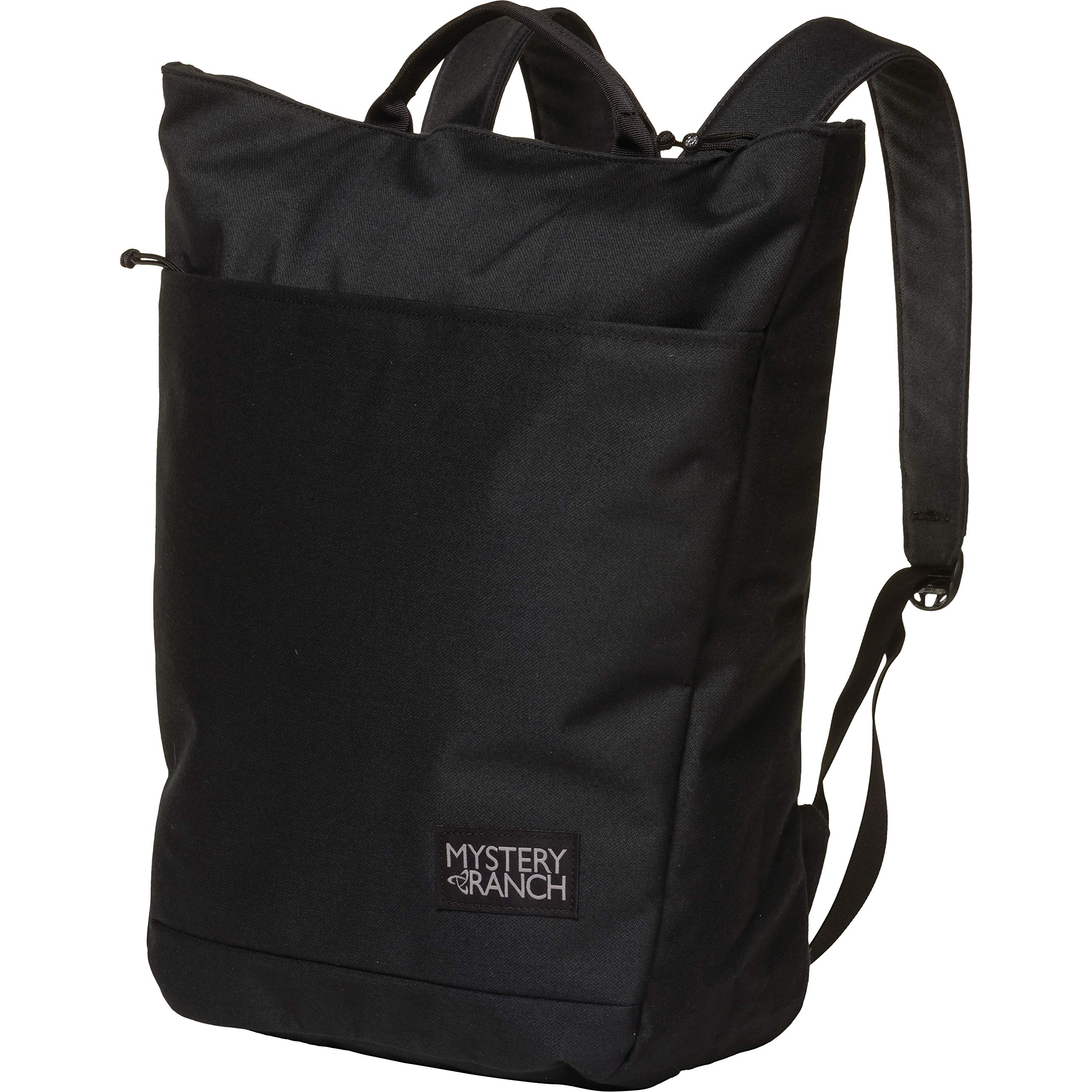 Mystery Ranch Super Market Backpack - 15 Inch Laptop Bag for Work & Travel, 22L Convertible Tote & Backpack (Black) - Perfect for Commuting, Office & College Campus Use