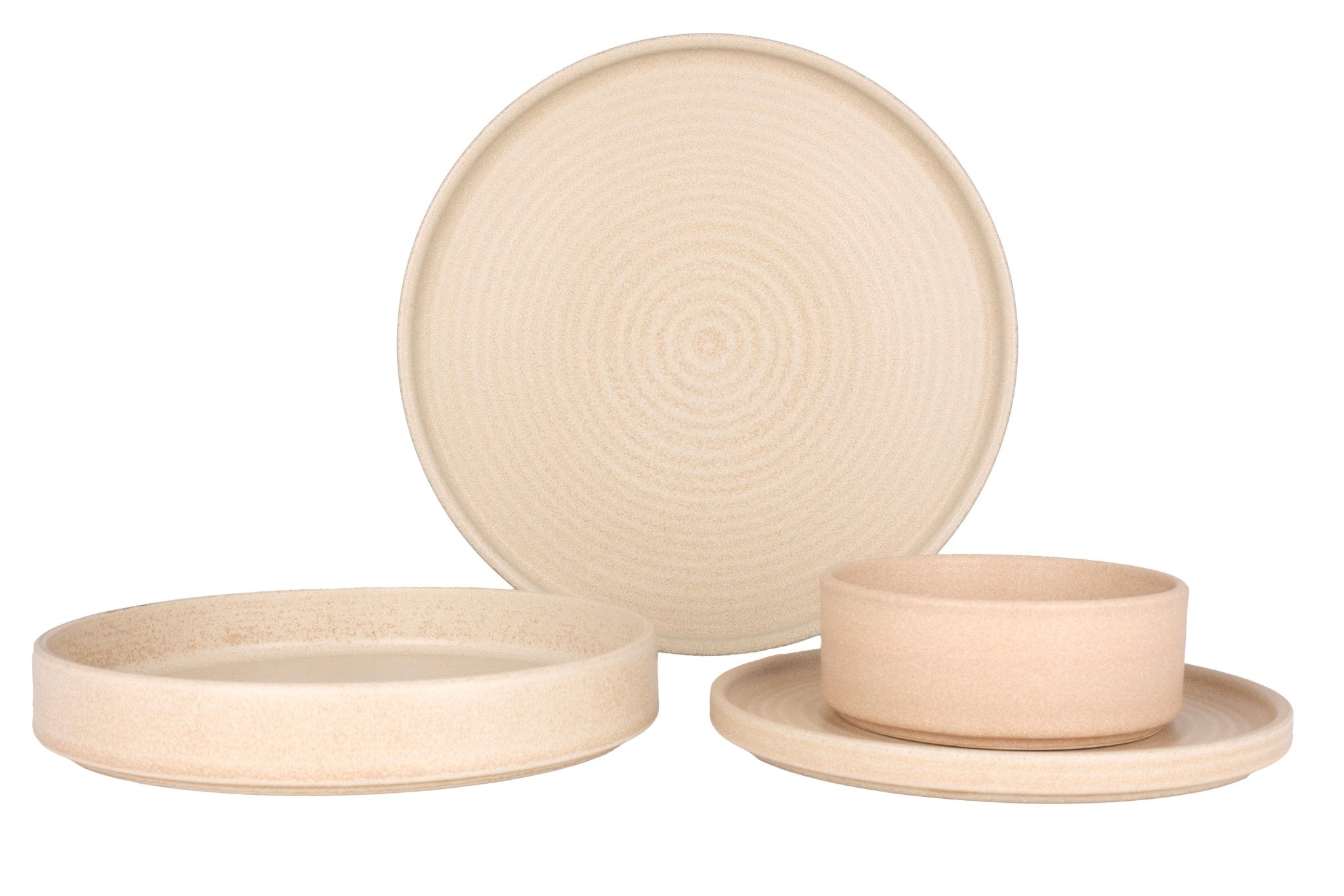 Premium 24-Piece Mirage Dinnerware Set - Elegant Porcelain Plates, Bowls & Cups - Perfect for Family Dinners, Parties & Formal Dining