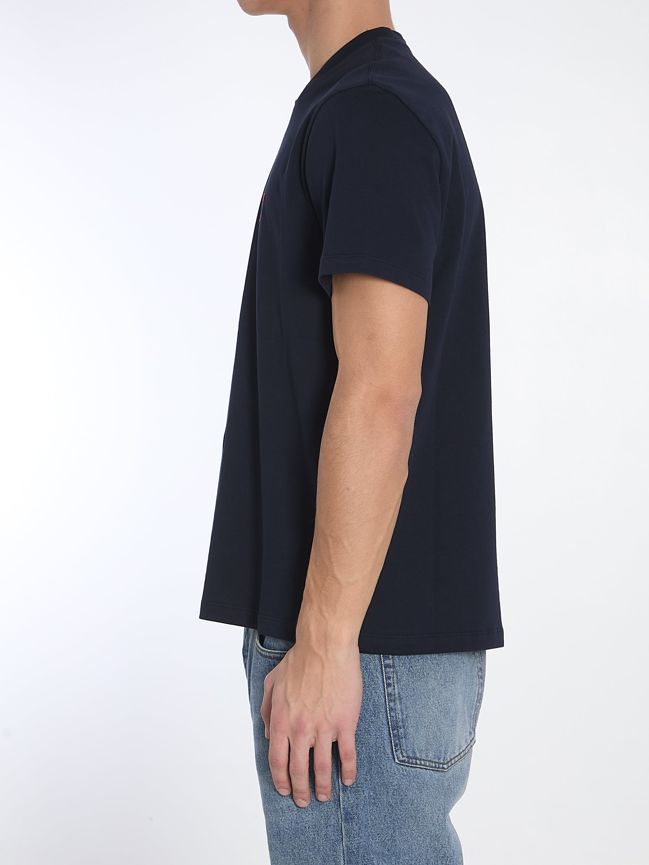 Ami Paris Ami De Coeur T-Shirt for Men - Classic Cotton Crew Neck Tee | Casual Wear, Street Style & Everyday Outfits