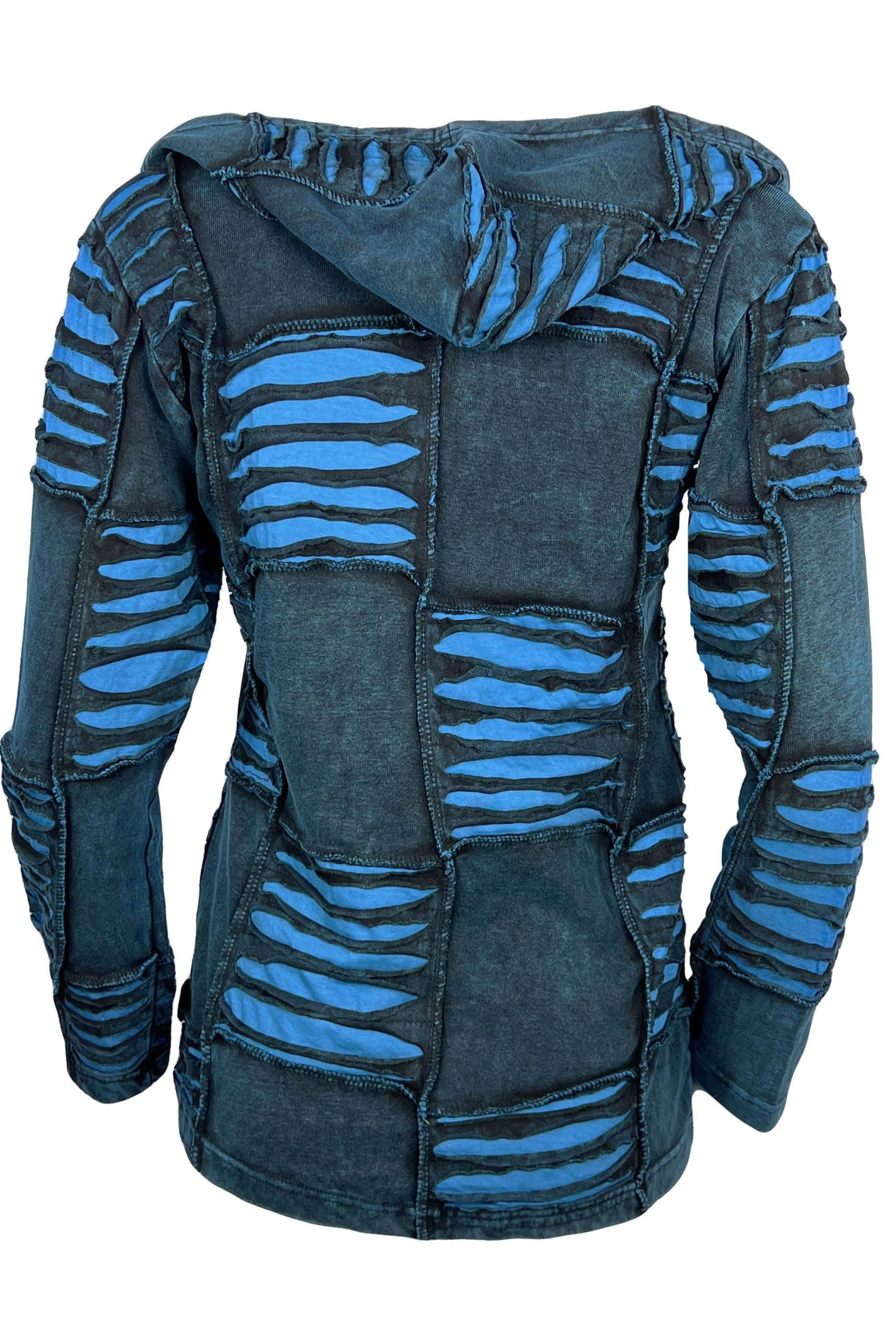 Agan Traders 2025 Spring Tie-Dye Patch Embroidered Women's Zip Up Hoodie Jacket - Trendy Free-Spirited Fashion for Casual Wear, Street Style & Outdoor Activities