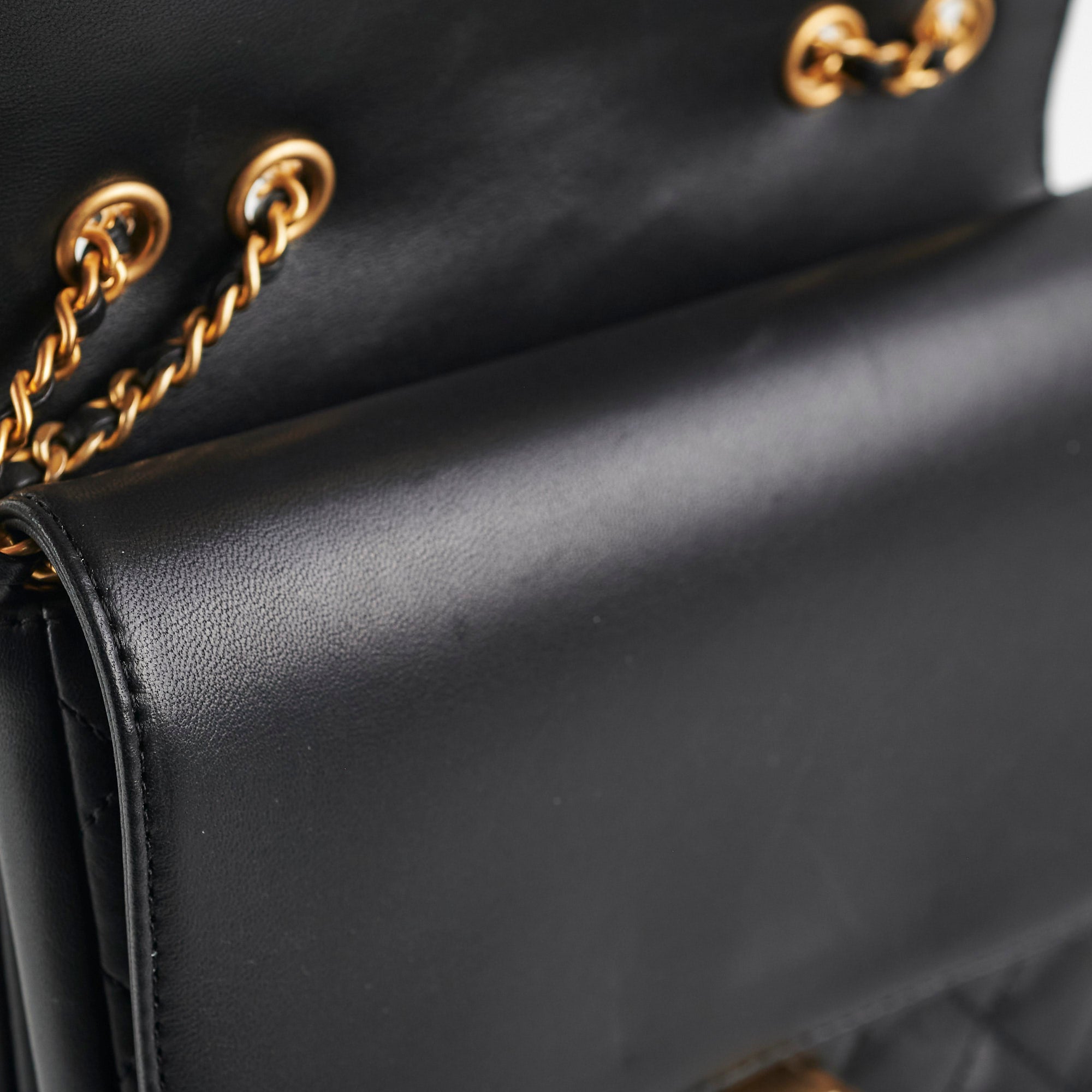Chanel Mini Flap Bag 19A Black Lambskin Leather Crossbody Purse for Women | Luxury Designer Handbag for Evening Parties & Date Nights