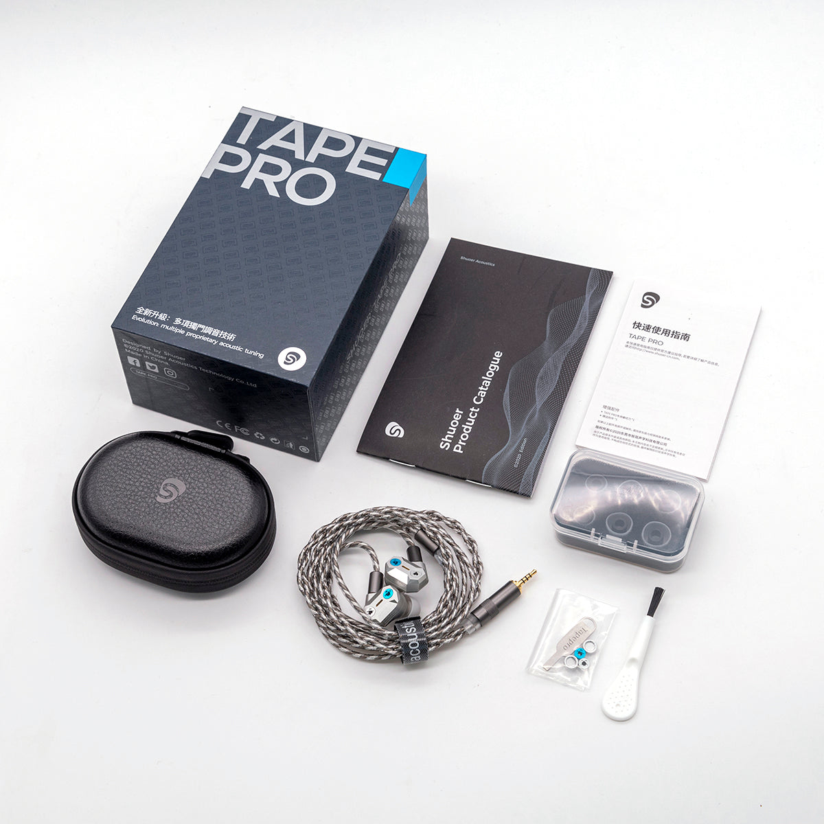 LETSHUOER Tape Pro Universal In-Ear Monitor - High-Fidelity Sound for Musicians, Audiophiles & Studio Use
