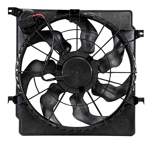 RAREELECTRICAL Replacement Cooling Fan for Hyundai Sonata 2.0L 2014 - OEM Part #25380-3S290 (253803S290, Ki3115140) - Engine Cooling System Upgrade for Better Performance & Overheating Prevention