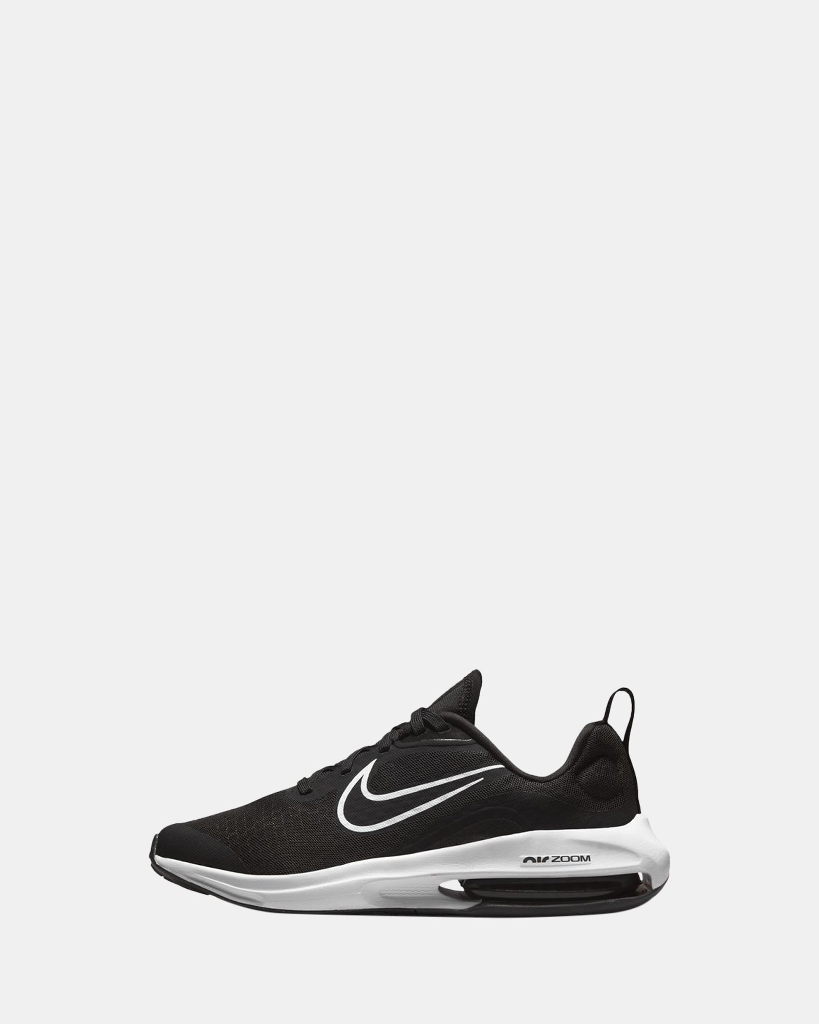 Nike Air Zoom Arcadia 2 Grade School Running Shoes - Black/White/Anthracite - Lightweight Cushioned Sneakers for Kids' Sports & Daily Wear
