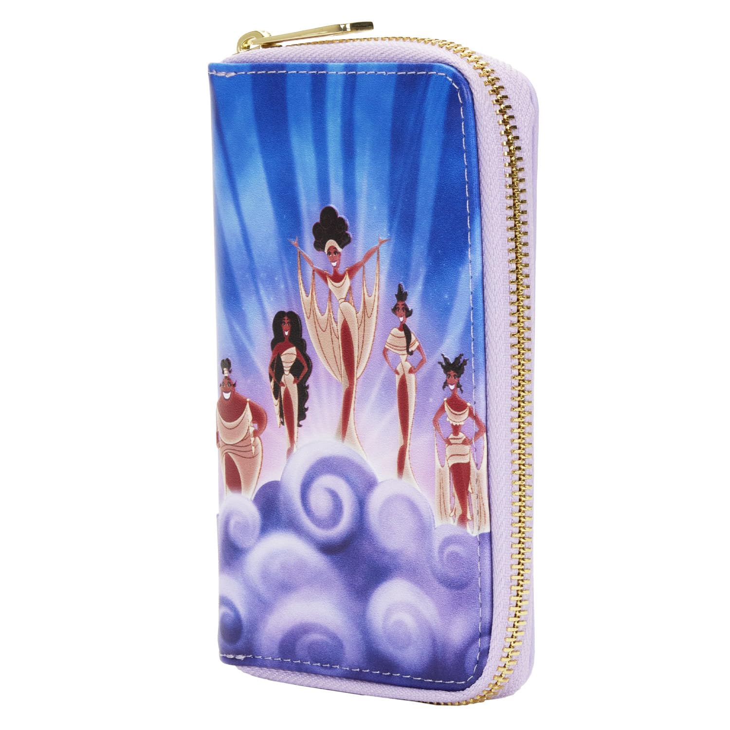 Disney Hercules Muses Clouds Zip Around Wallet - Loungefly Official Licensed - Perfect for Disney Fans, Collectors & Everyday Use