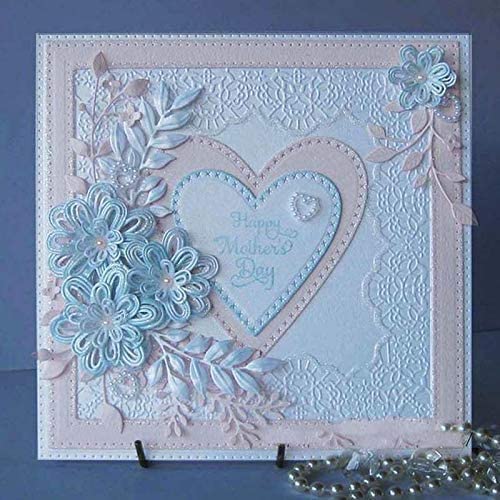 12-Piece 3D Flower Metal Cutting Dies Set for DIY Scrapbooking, Card Making, Photo Album Decoration - Perfect for Paper Crafts, Embossing & Handmade Greeting Cards (Home Crafting, Gift Wrapping, Wedding Invitations)